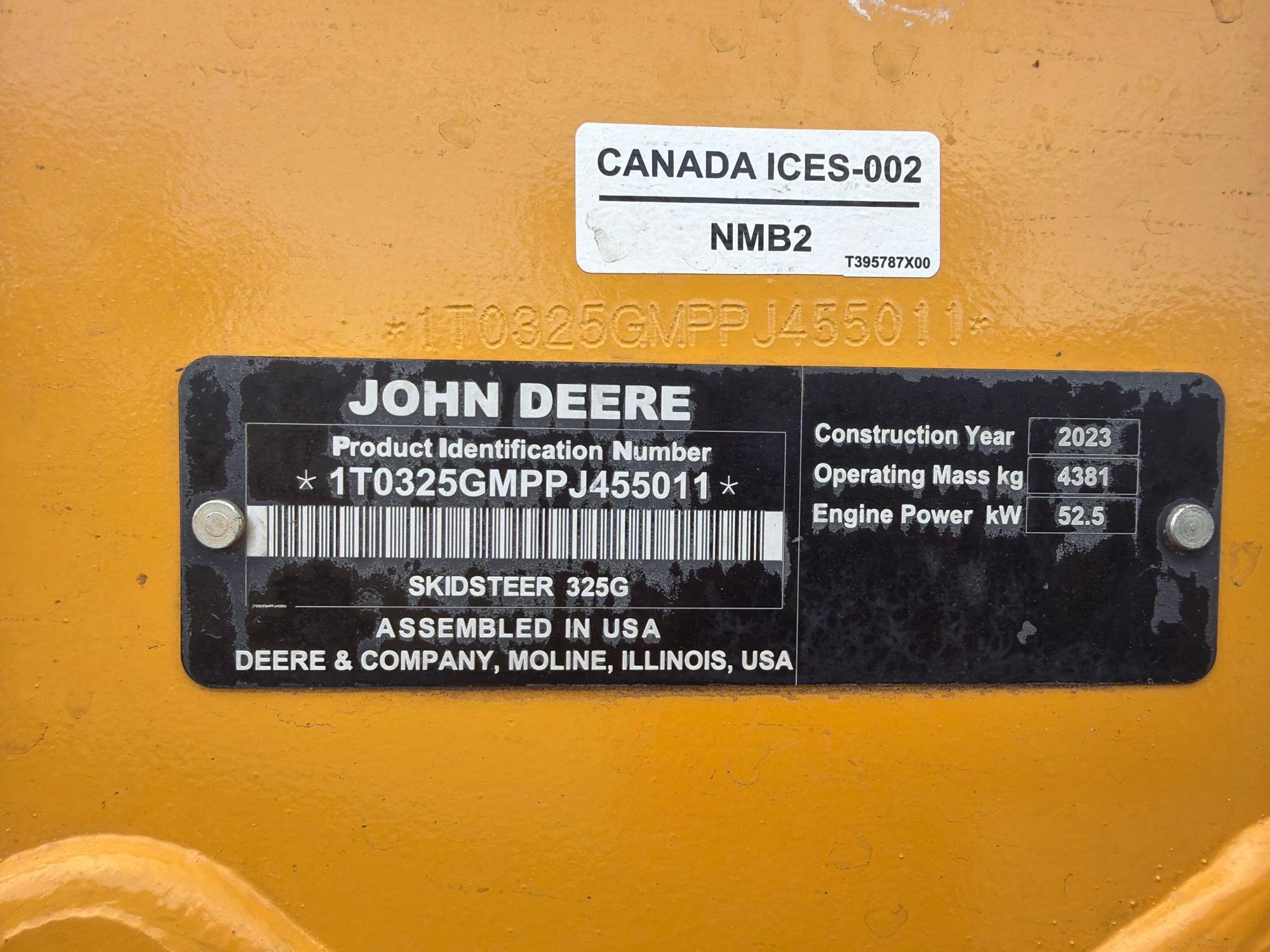 2023 John Deere 325G