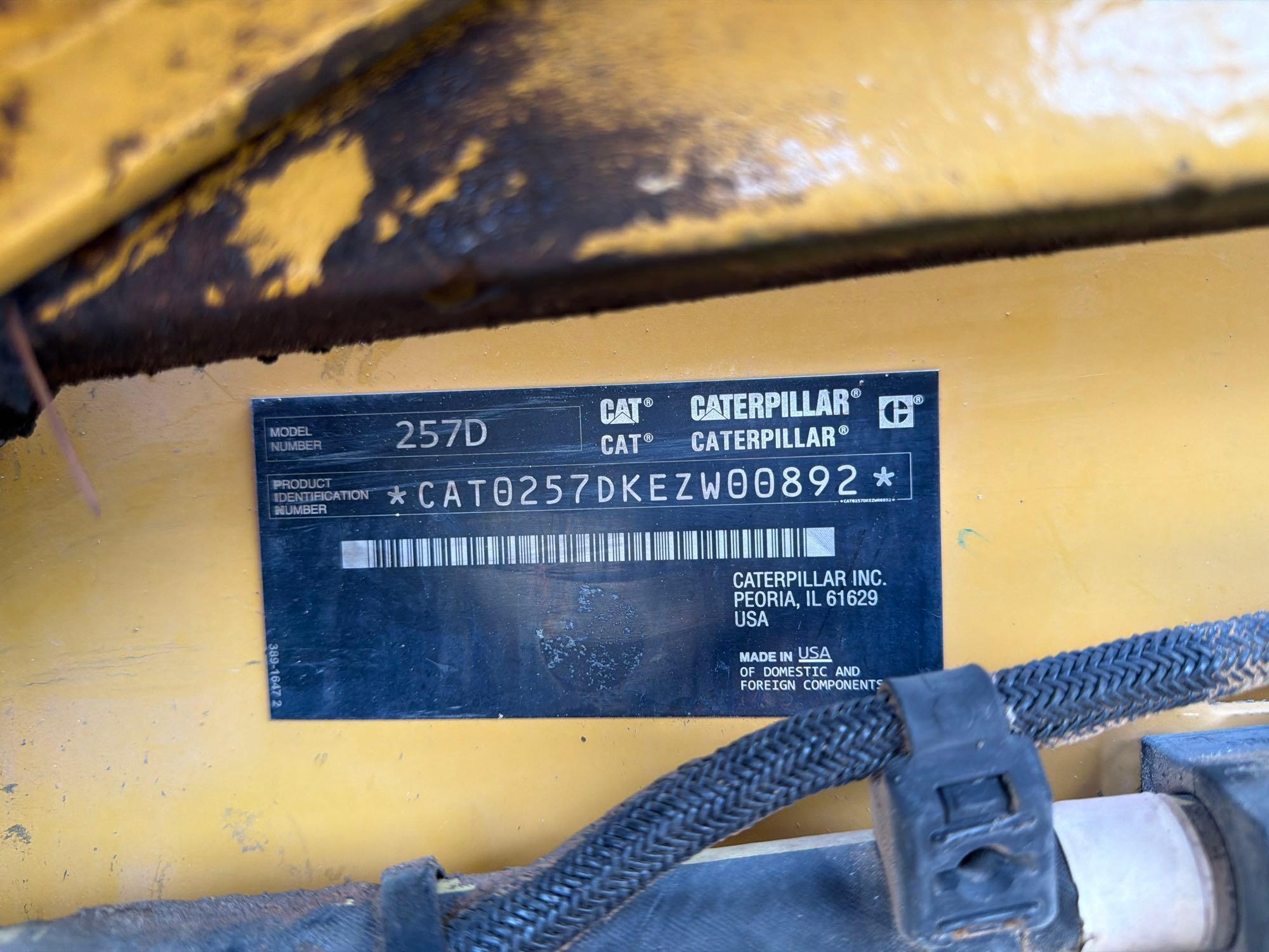 2015 Caterpillar 257D
