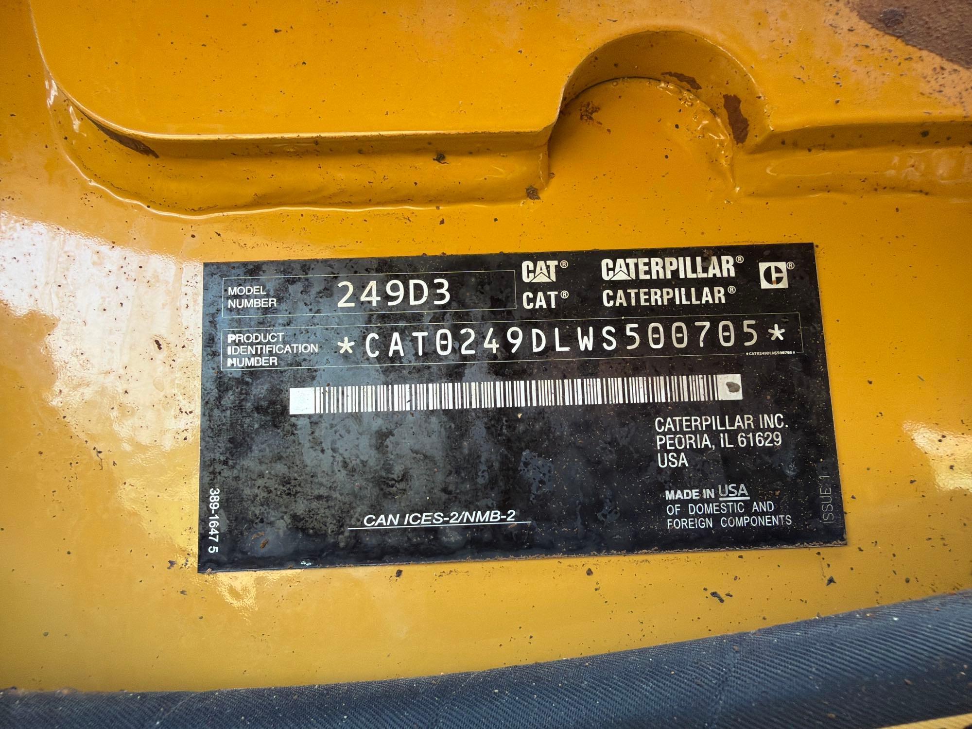 2021 Caterpillar 249D