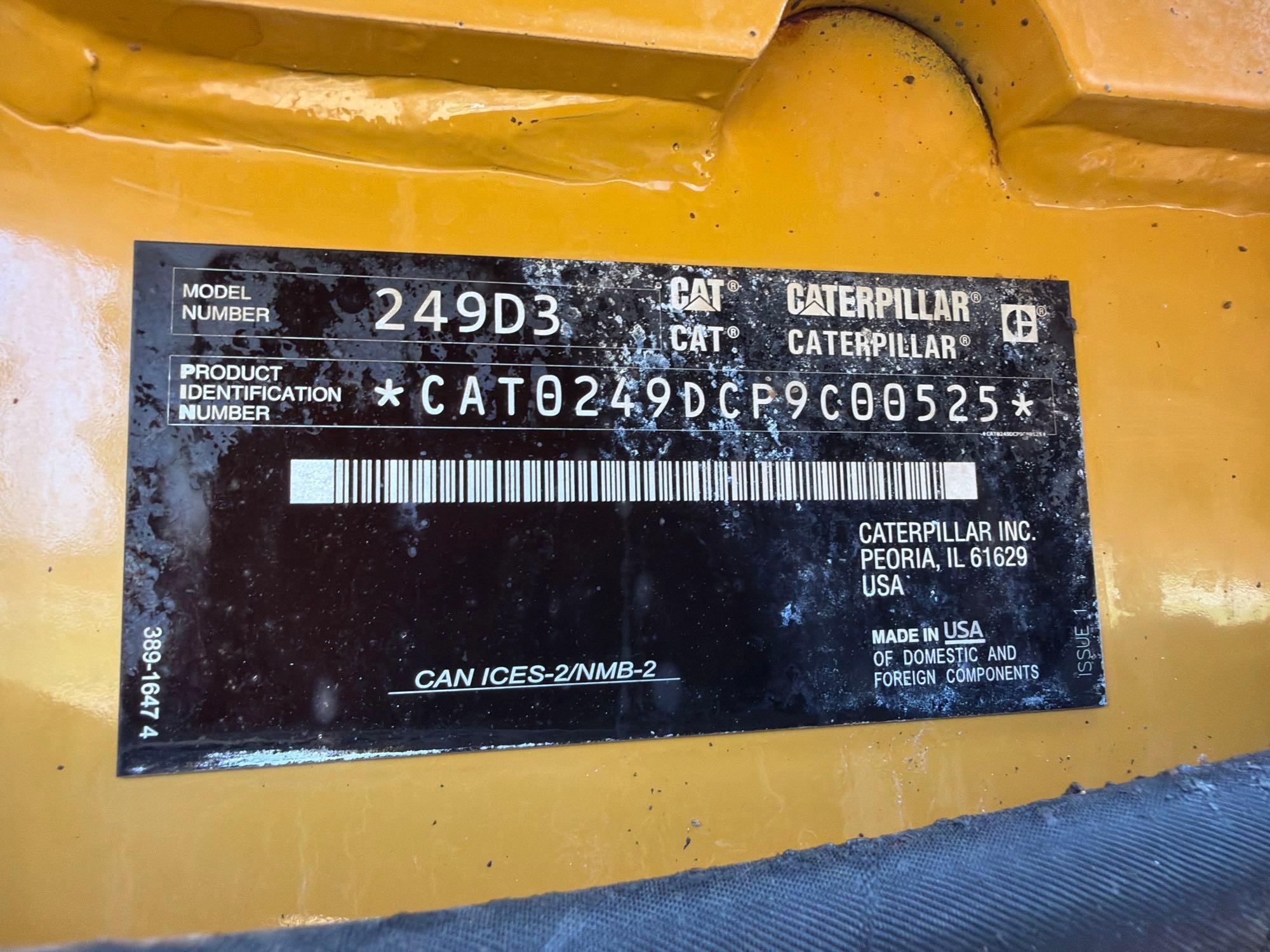 2020 Caterpillar 249D