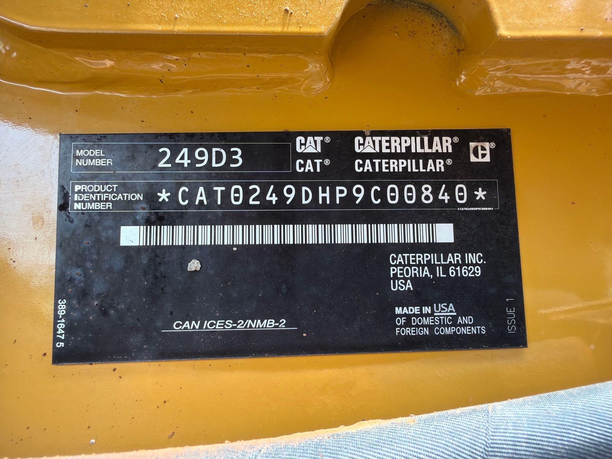 2020 Caterpillar 249D