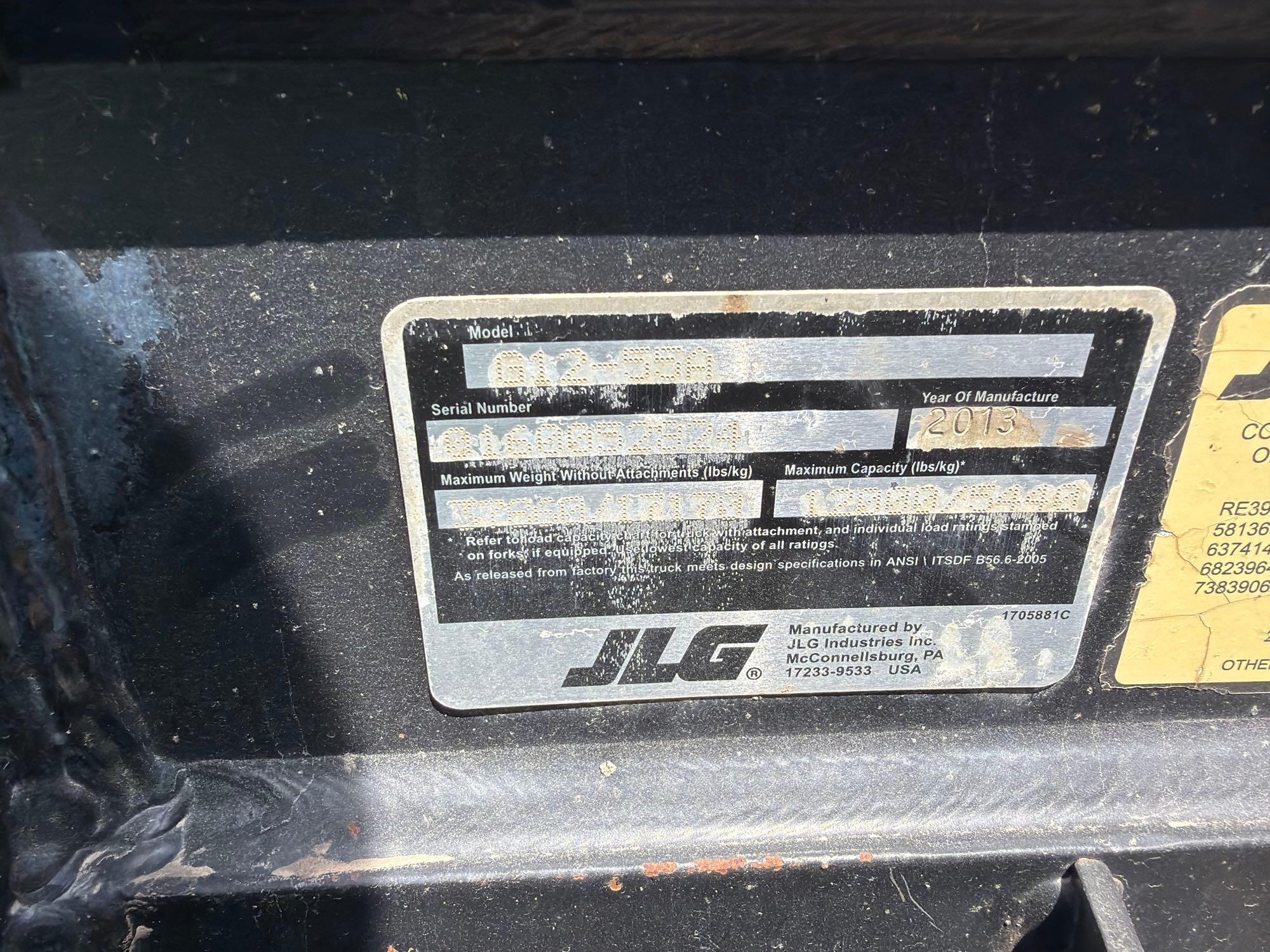 2013 JLG G12-55A