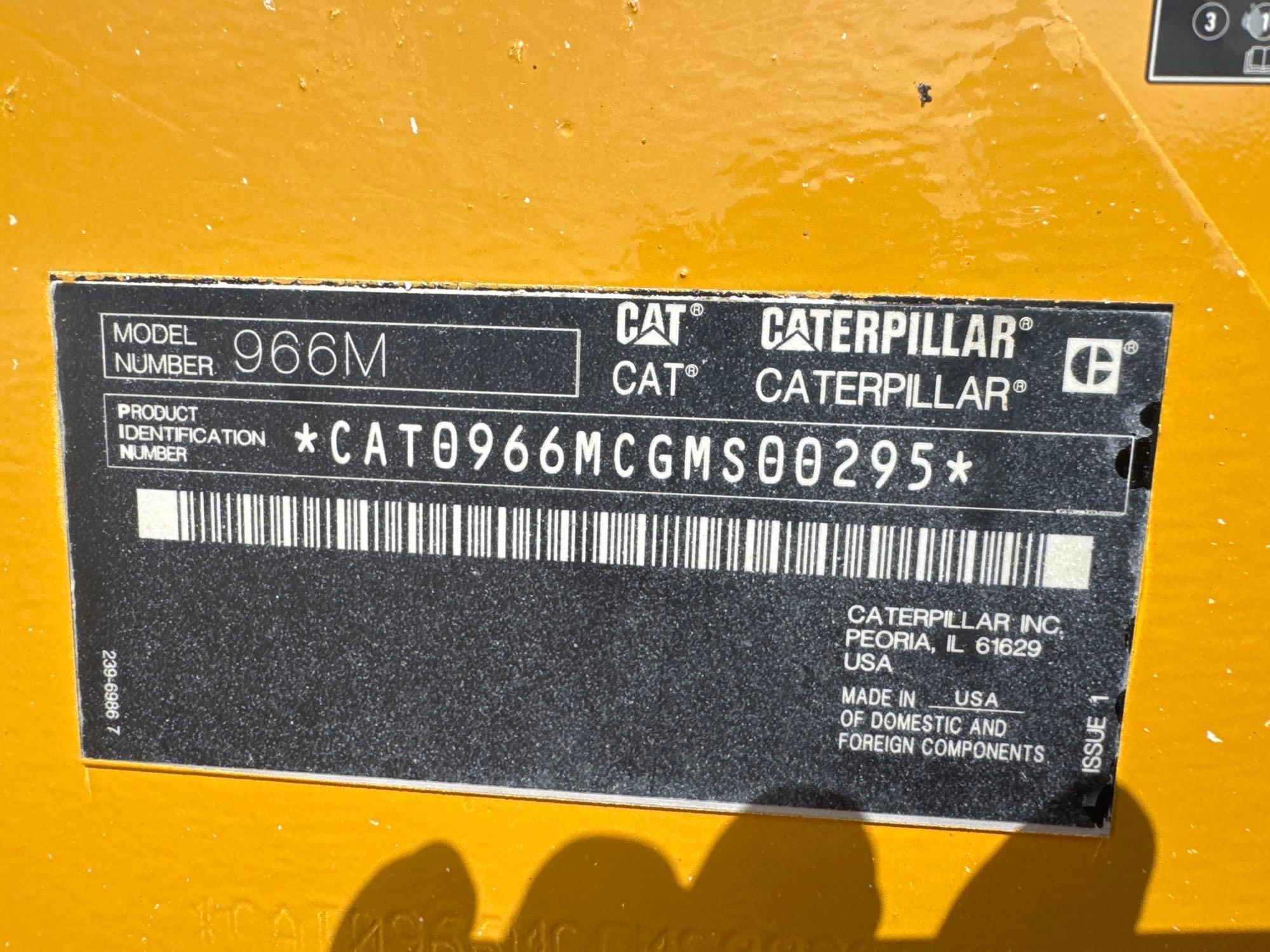 2019 Caterpillar 966M