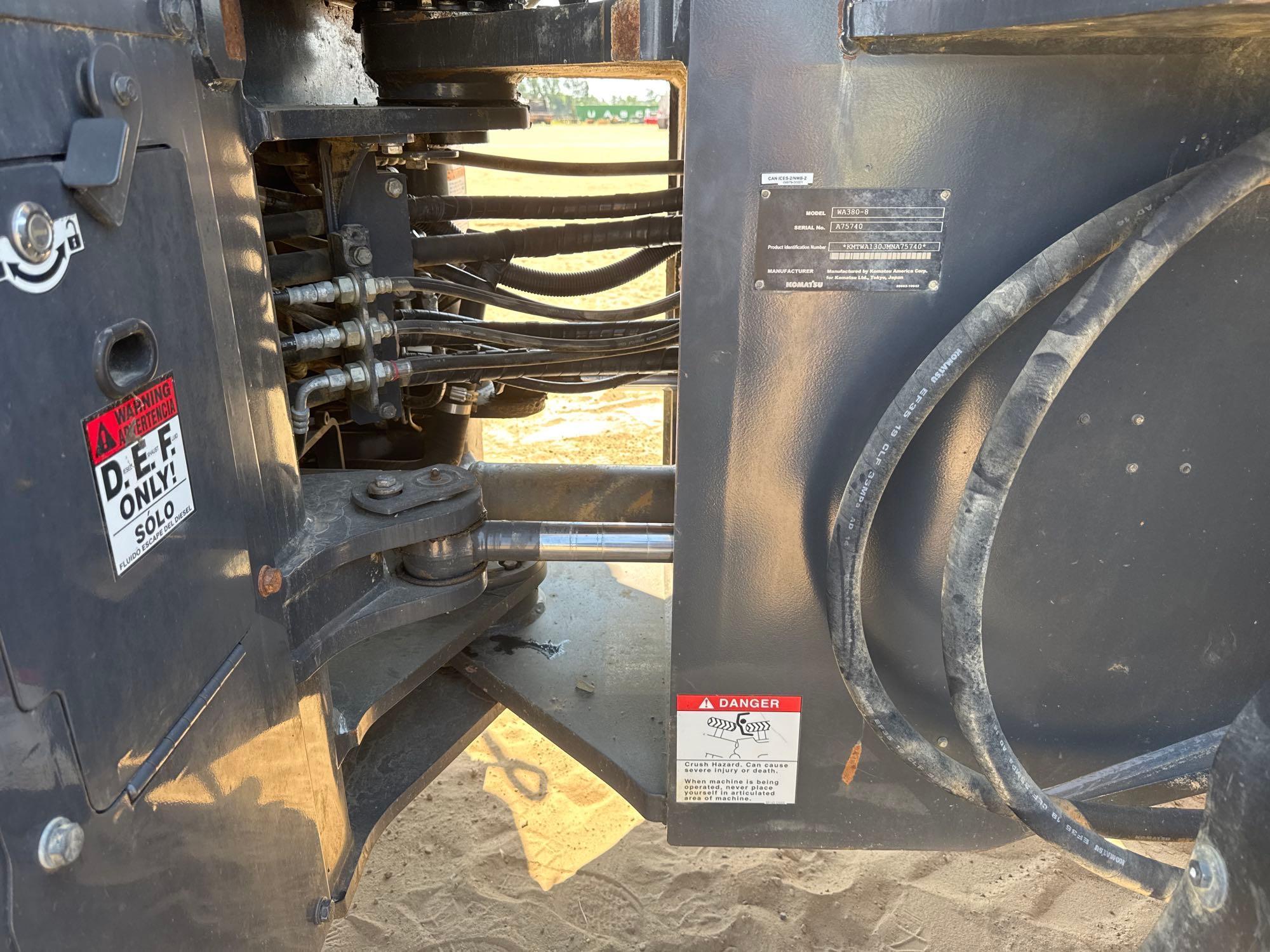 2021 Komatsu WA380