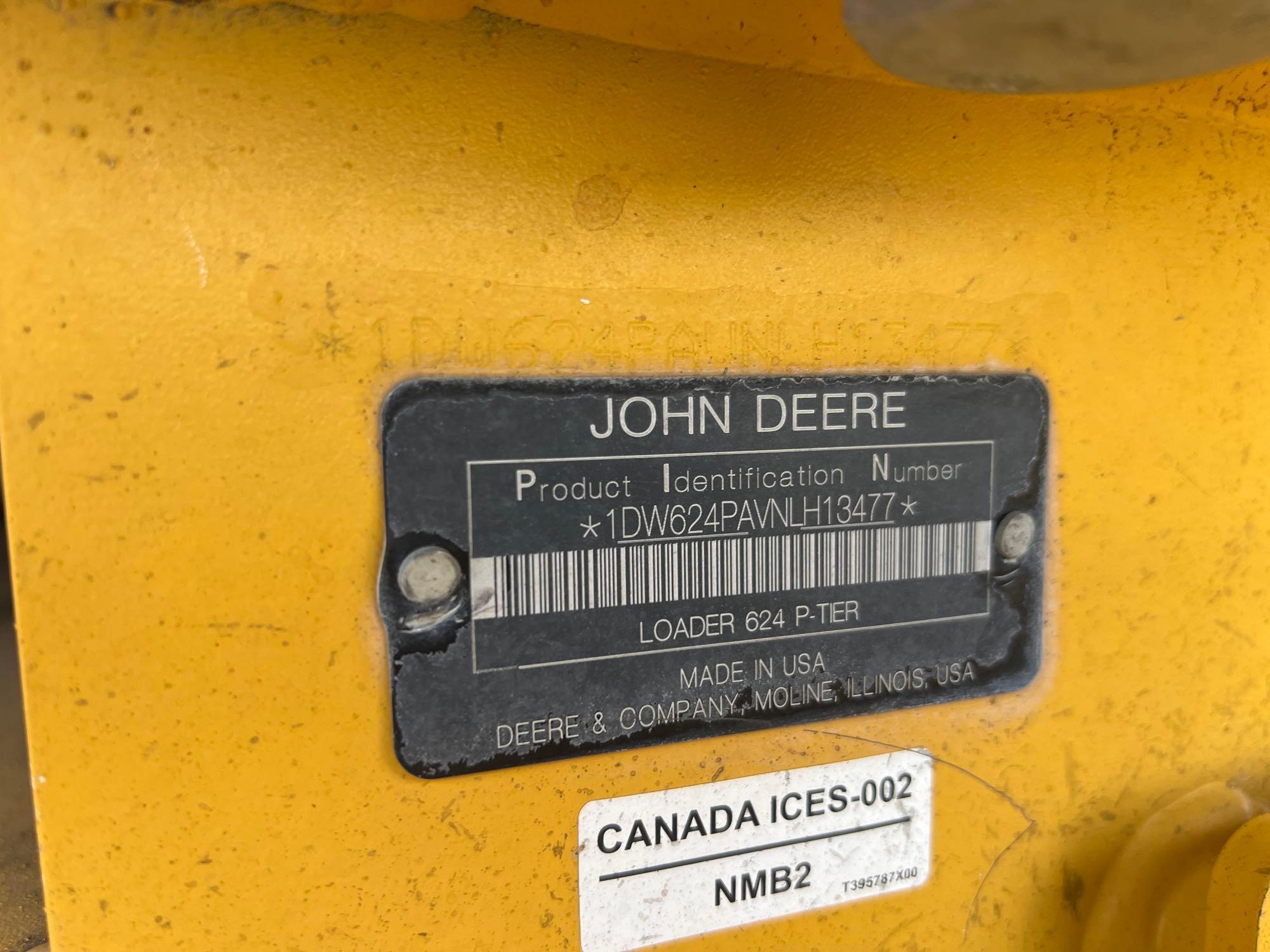 2022 John Deere 624