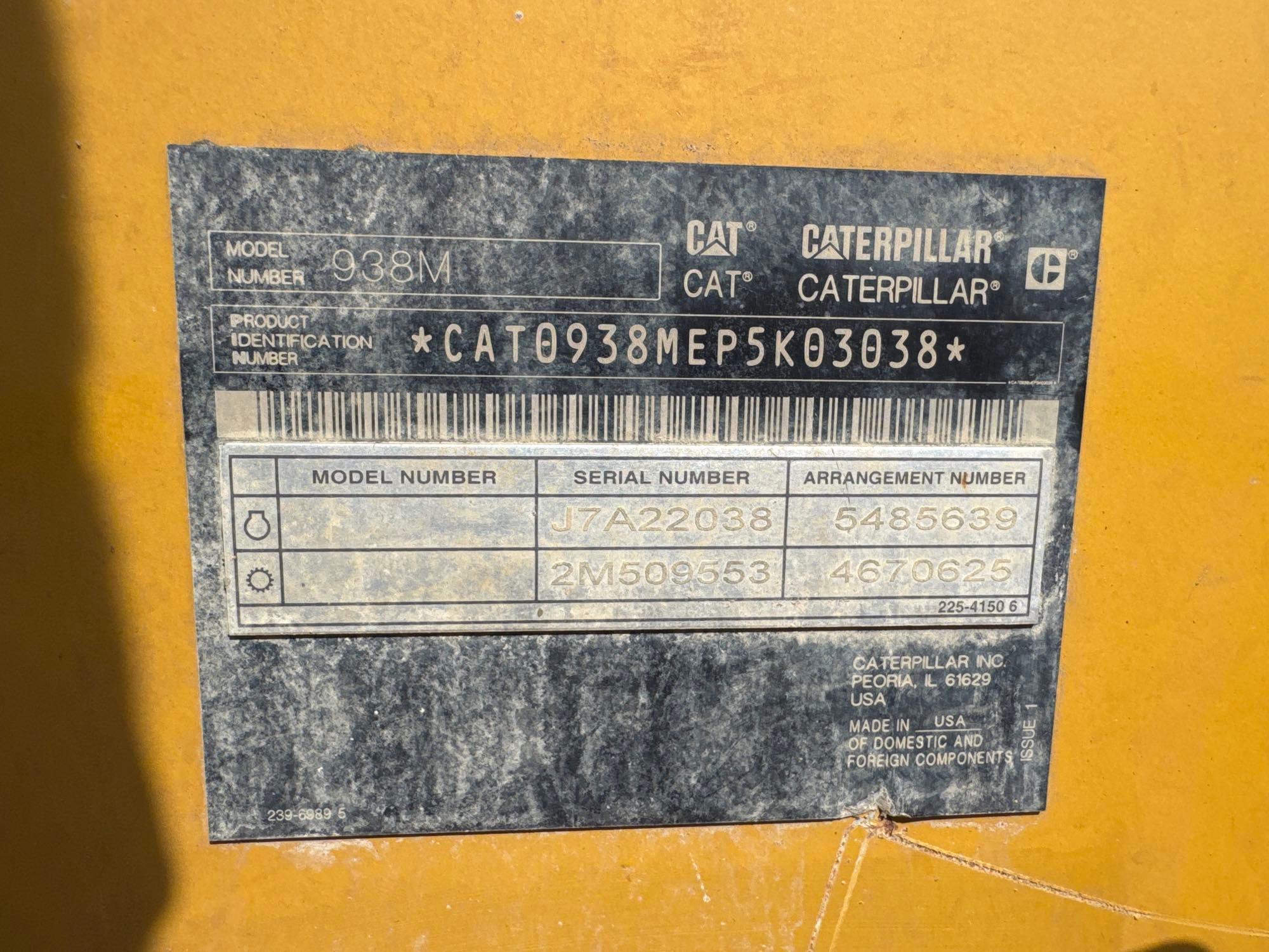 2022 Caterpillar 938M