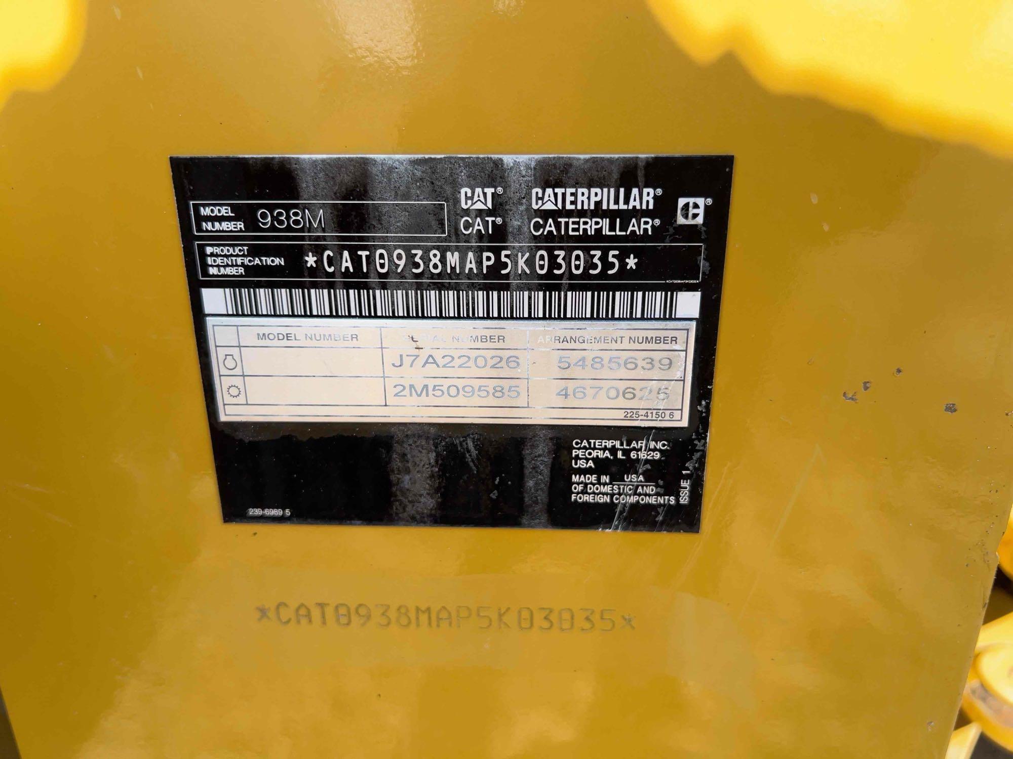 2022 Caterpillar 938M