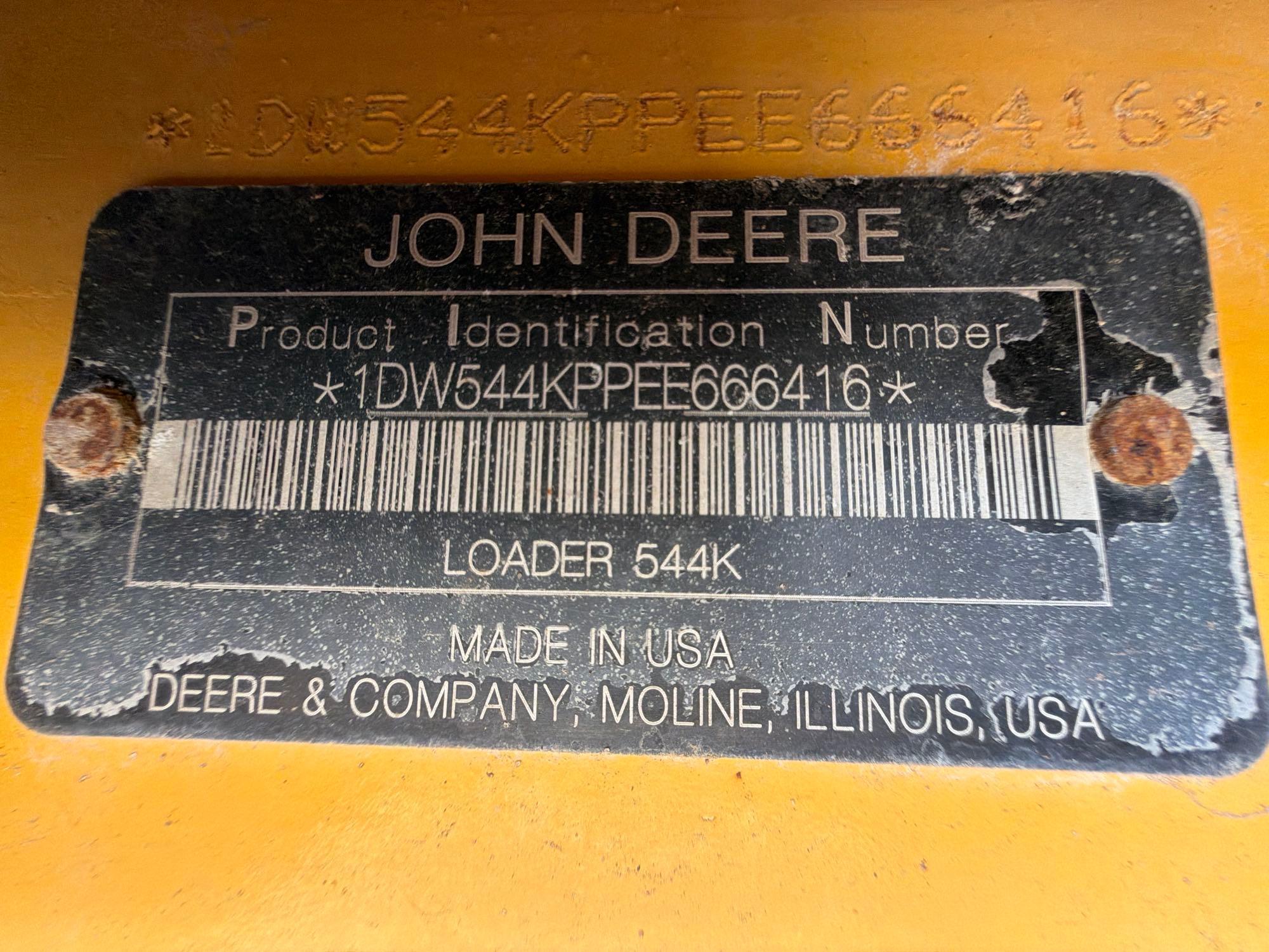 2015 John Deere 544K