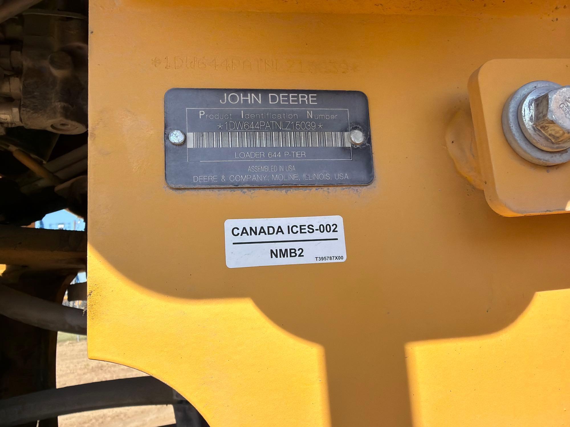 2022 John Deere 2644