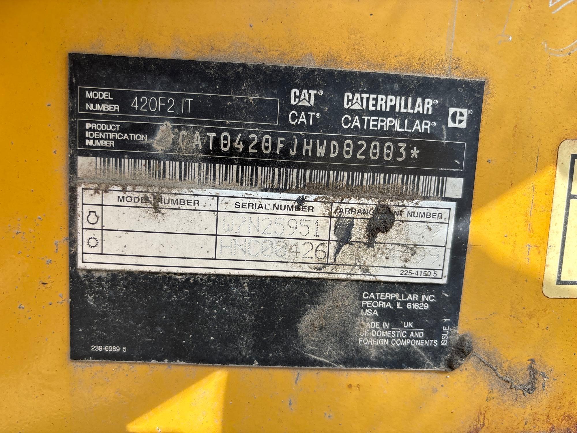 Caterpillar 420F2