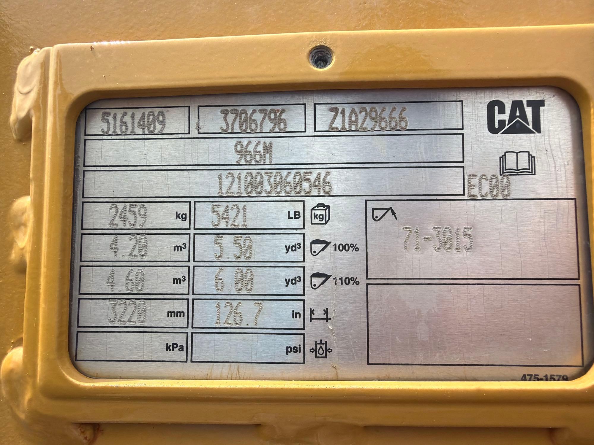 2021 Caterpillar 966M