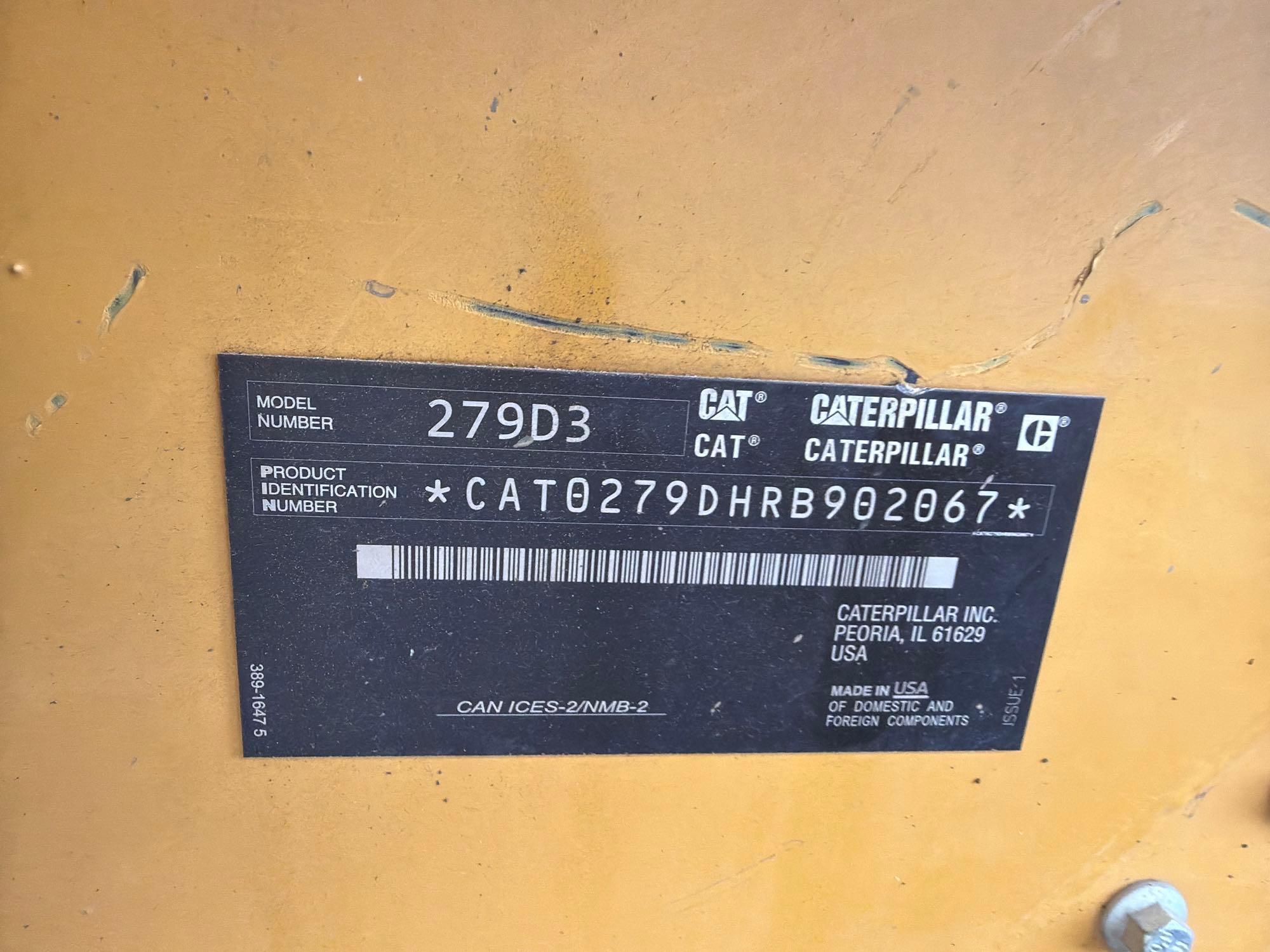 2020 Caterpillar 279D