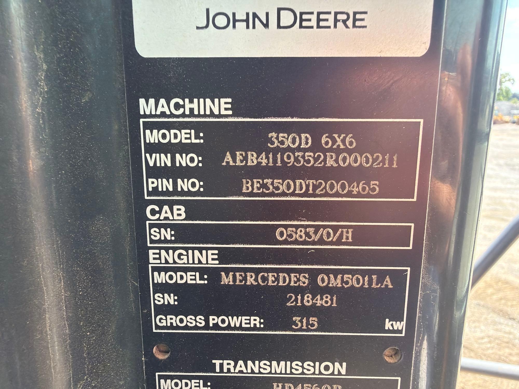 2022 John Deere 350D