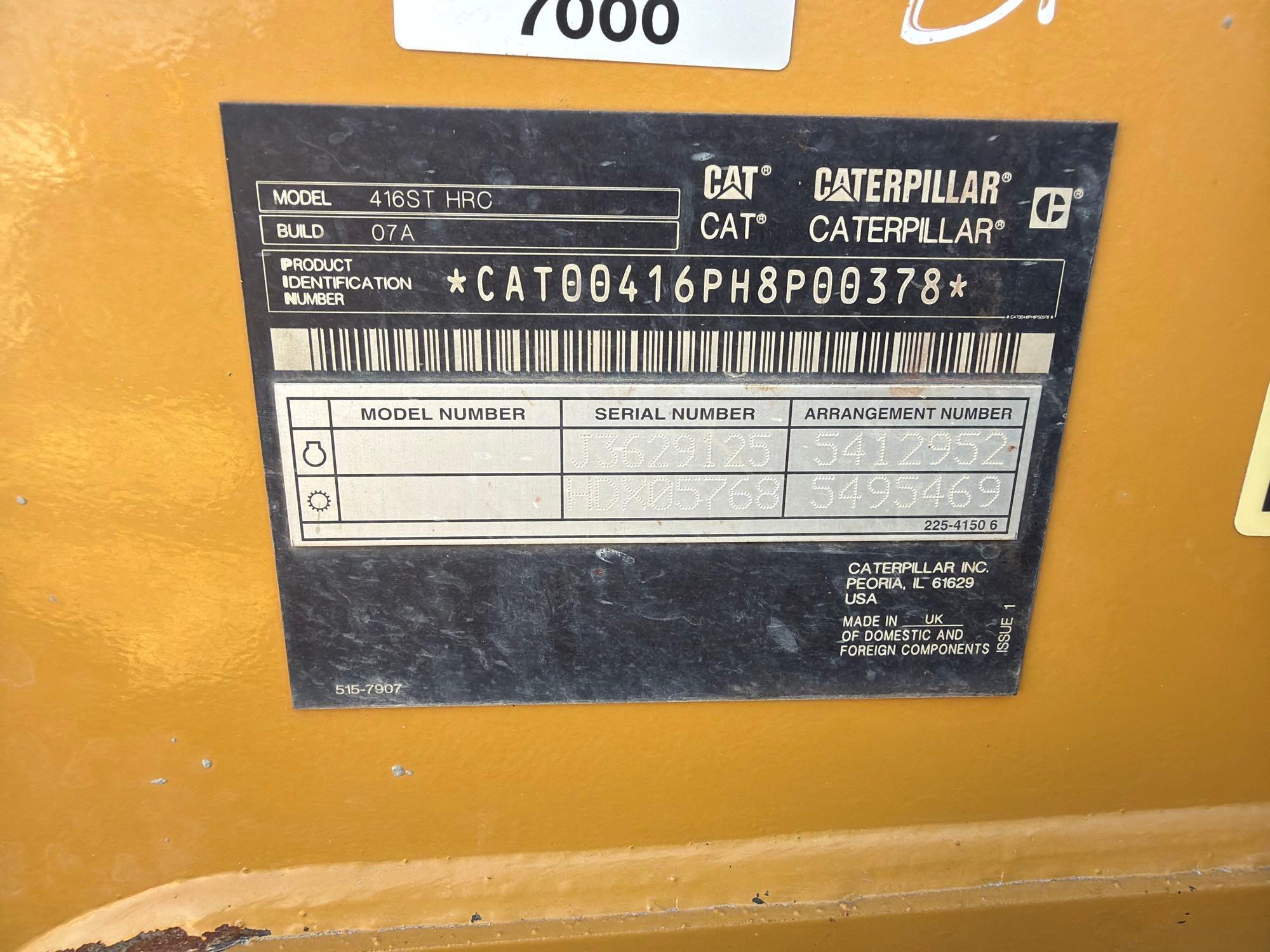 2021 Caterpillar 416