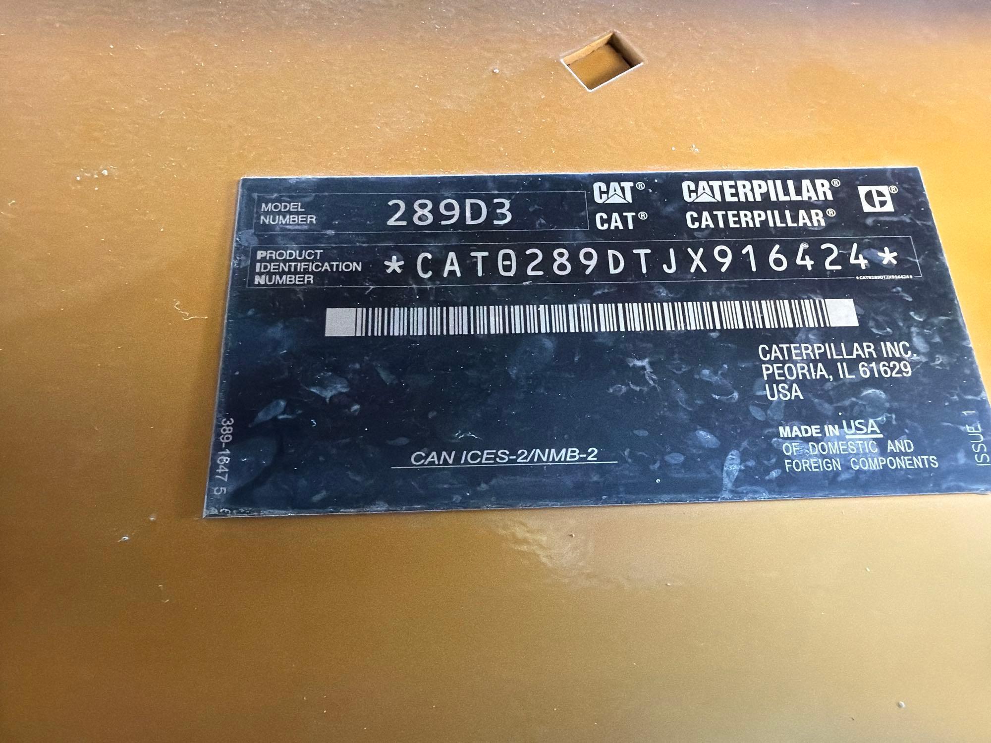 Caterpillar 289D