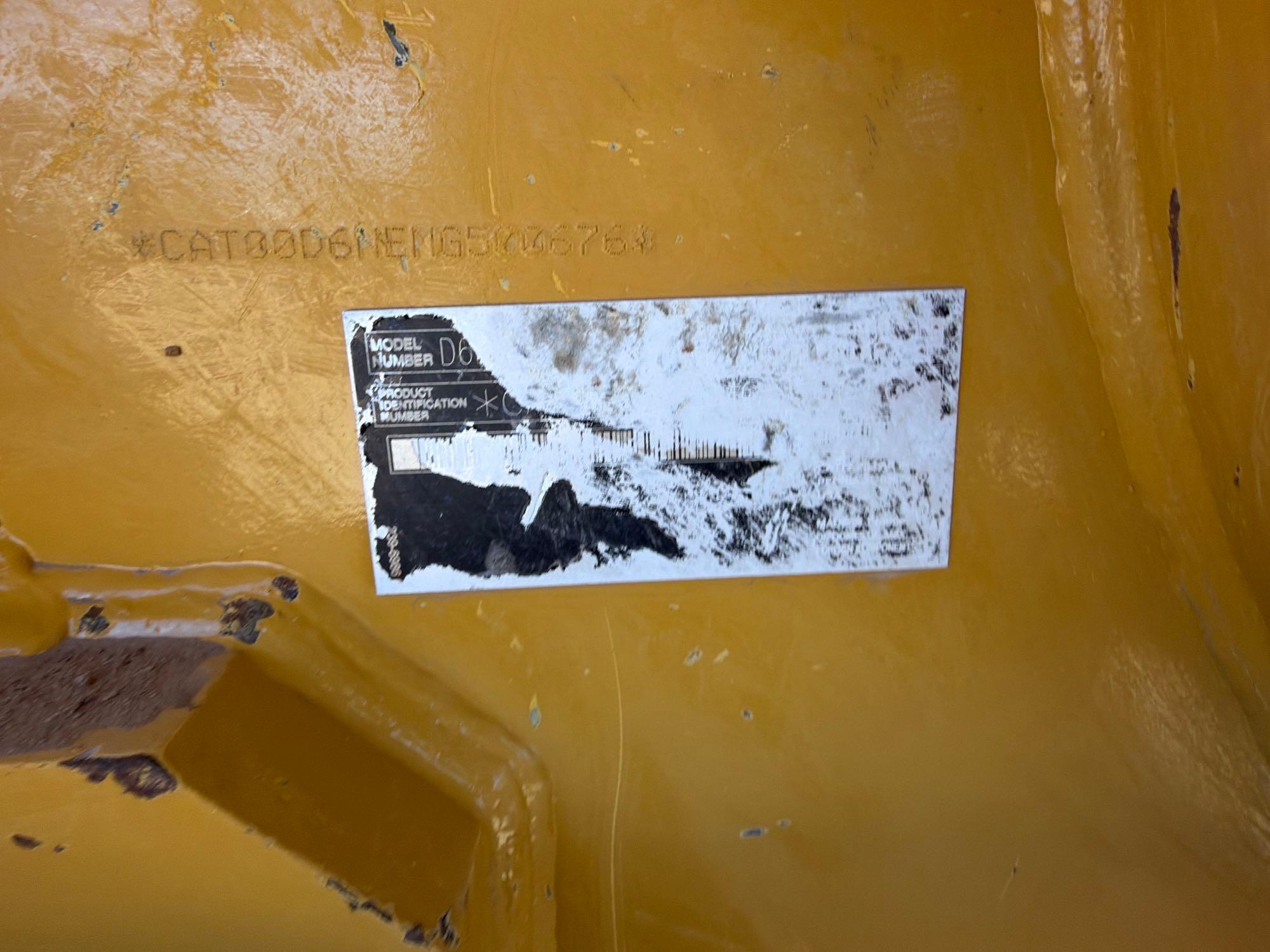 2016 Caterpillar D6N LGP