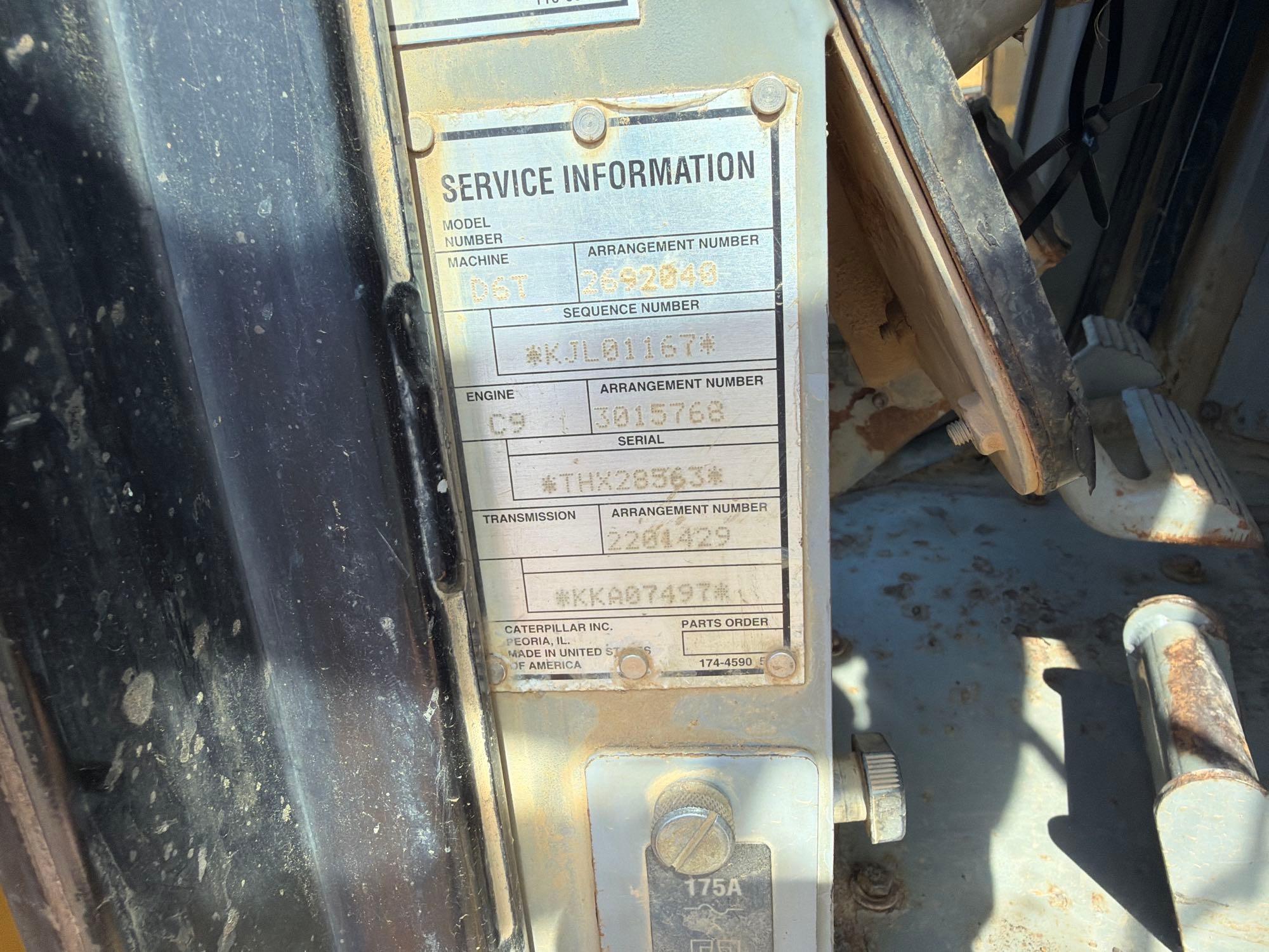 2010 Caterpillar D6T LGP