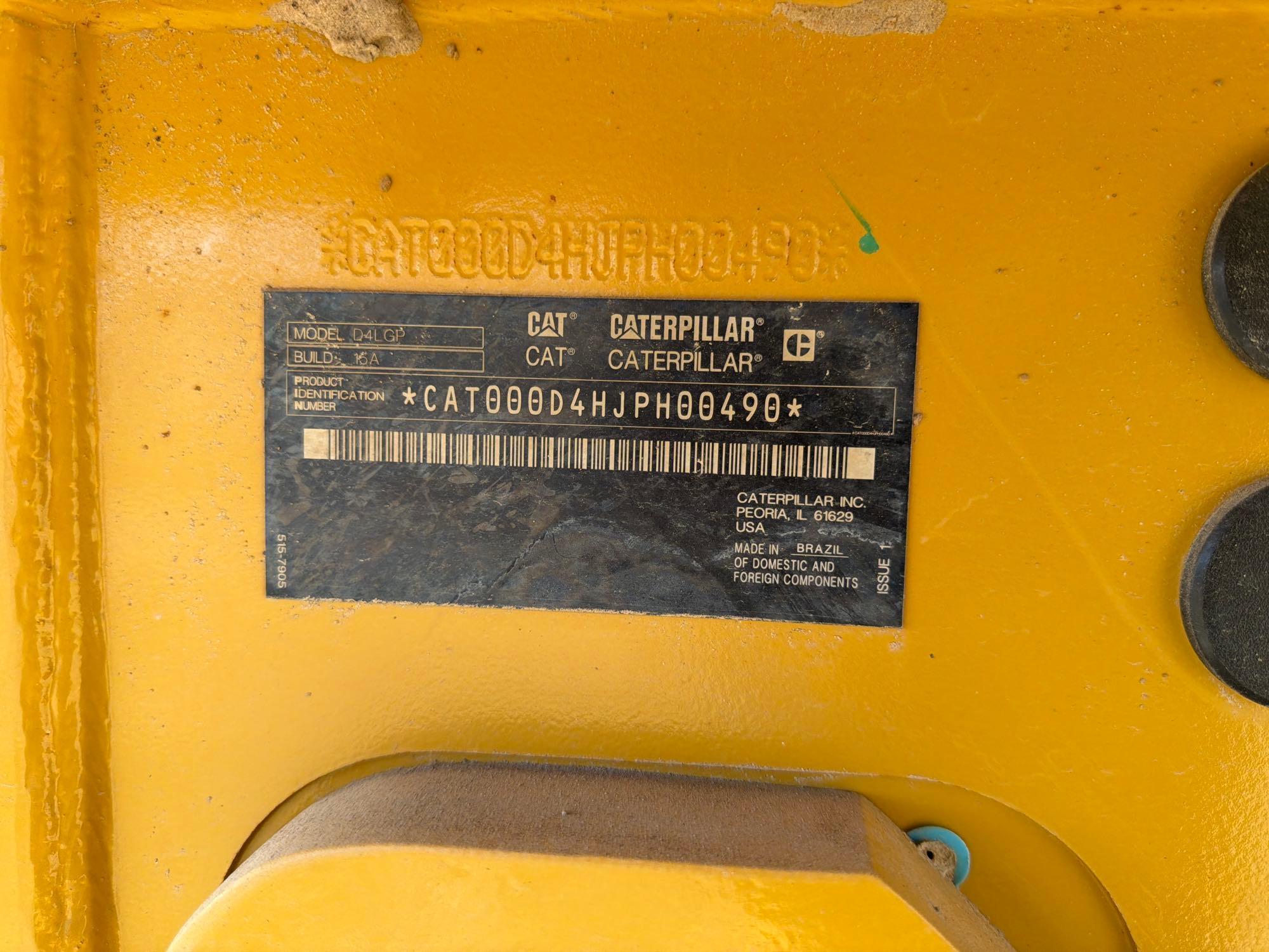 2021 Caterpillar D4