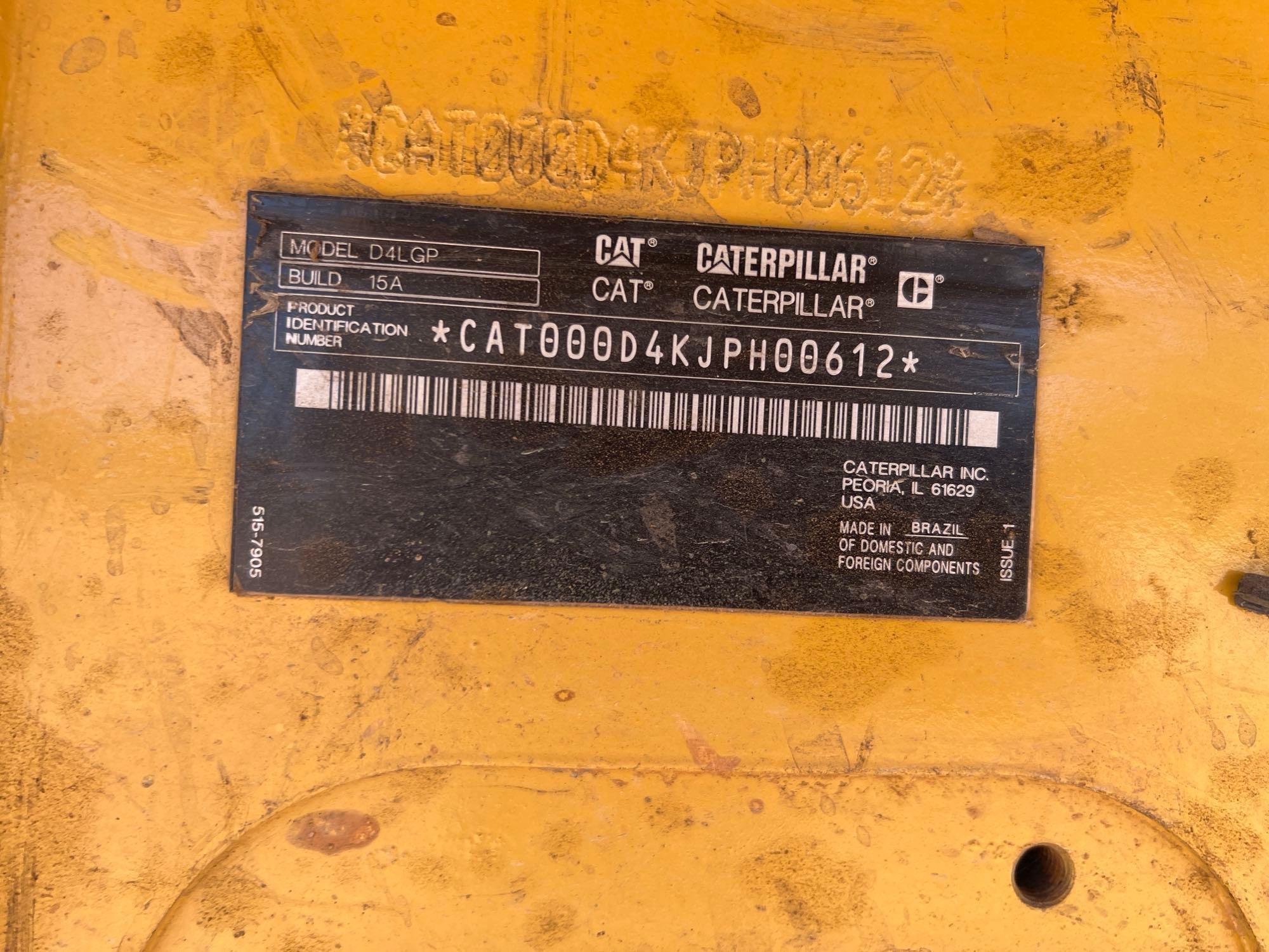 2021 Caterpillar D4