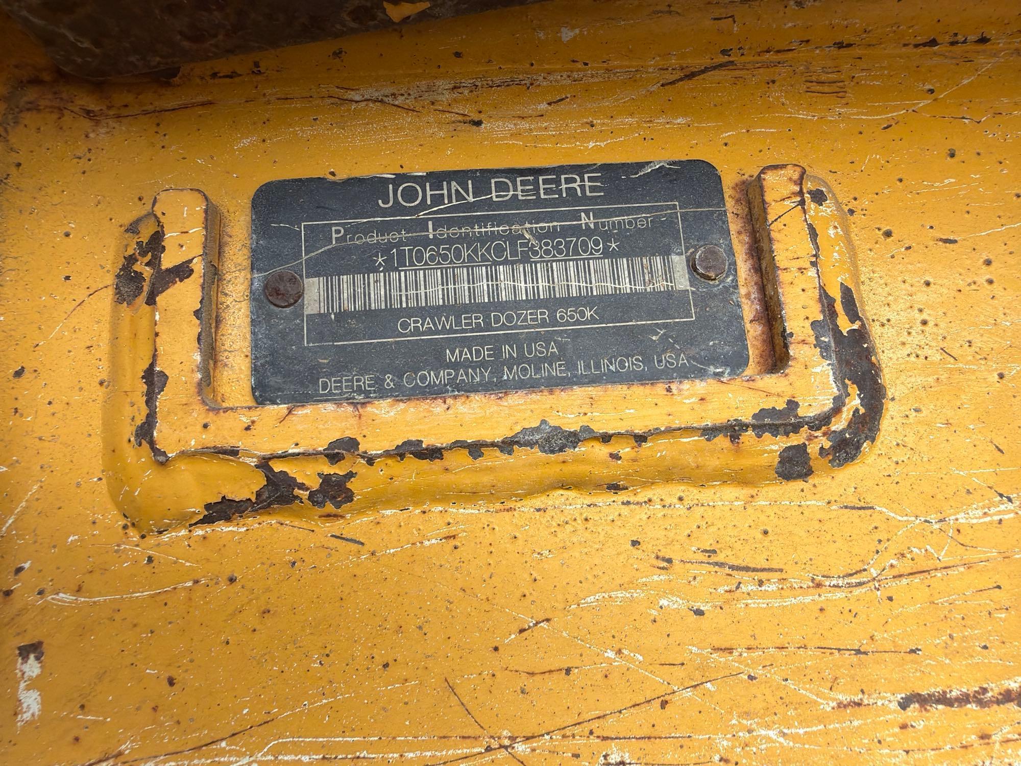 2020 John Deere 650K