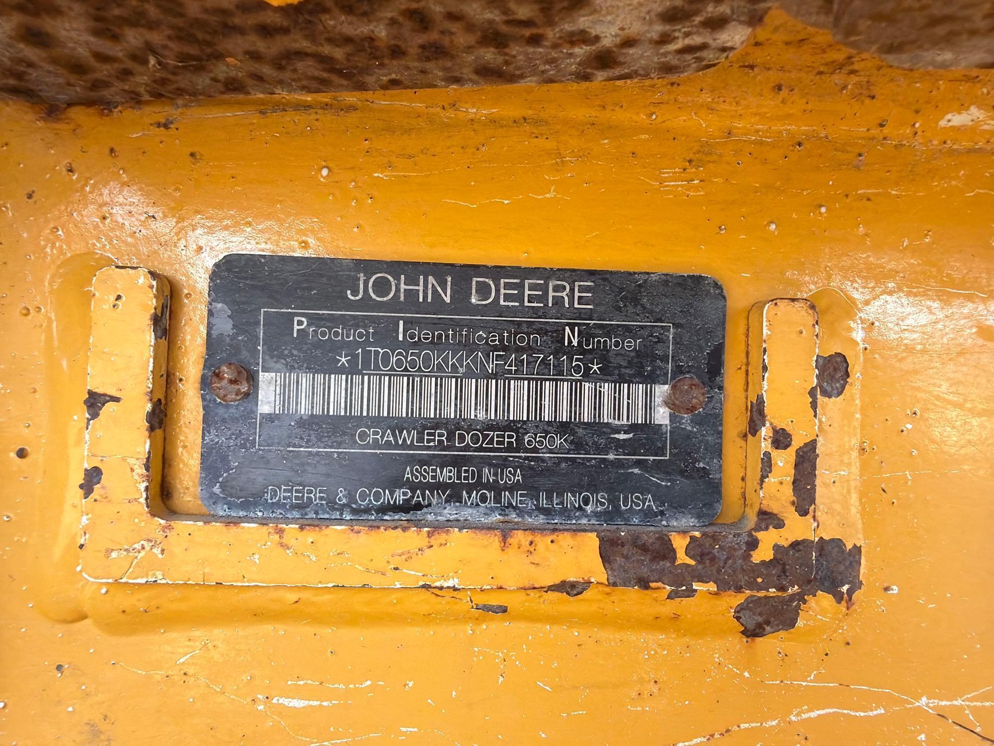 John Deere 650K