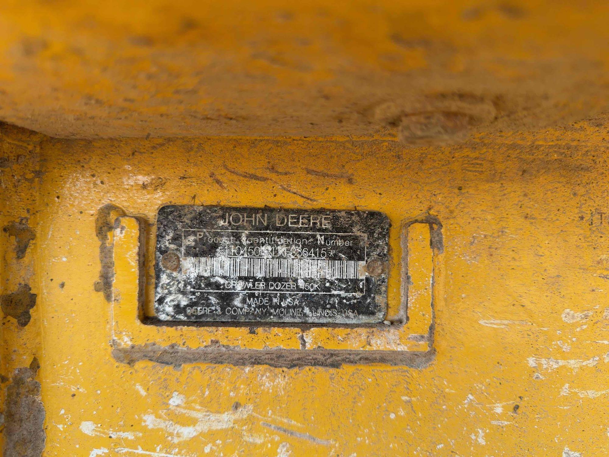2020 John Deere 450