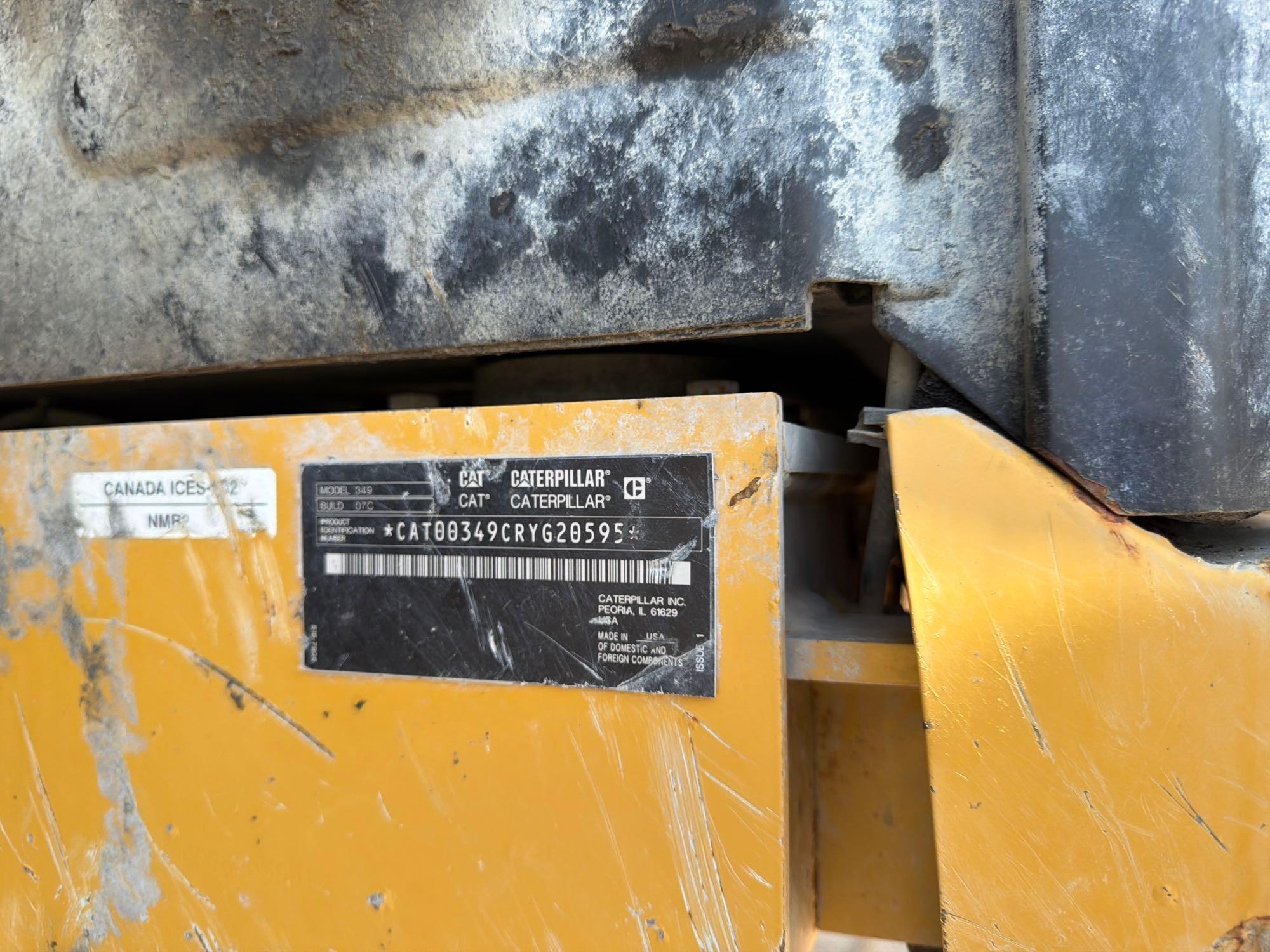 2022 Caterpillar 349