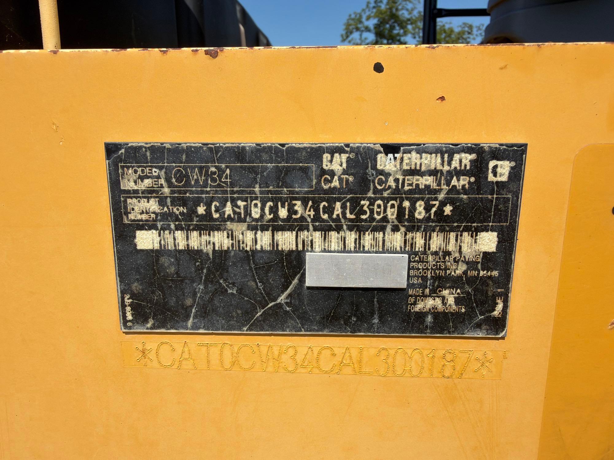 2017 Caterpillar CW34