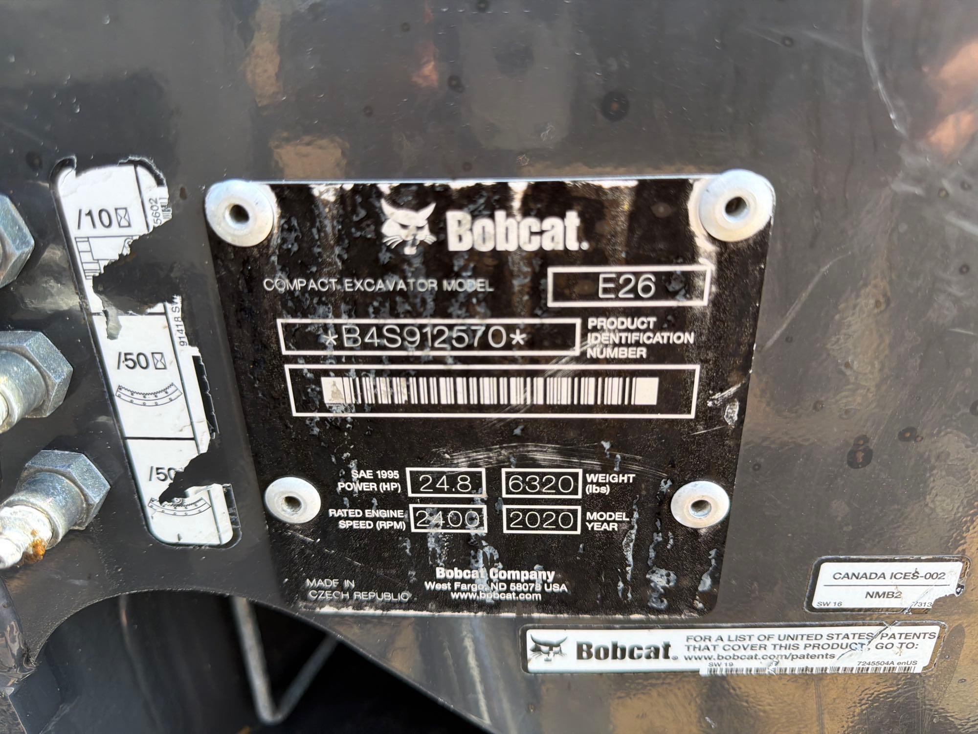 Bobcat E26