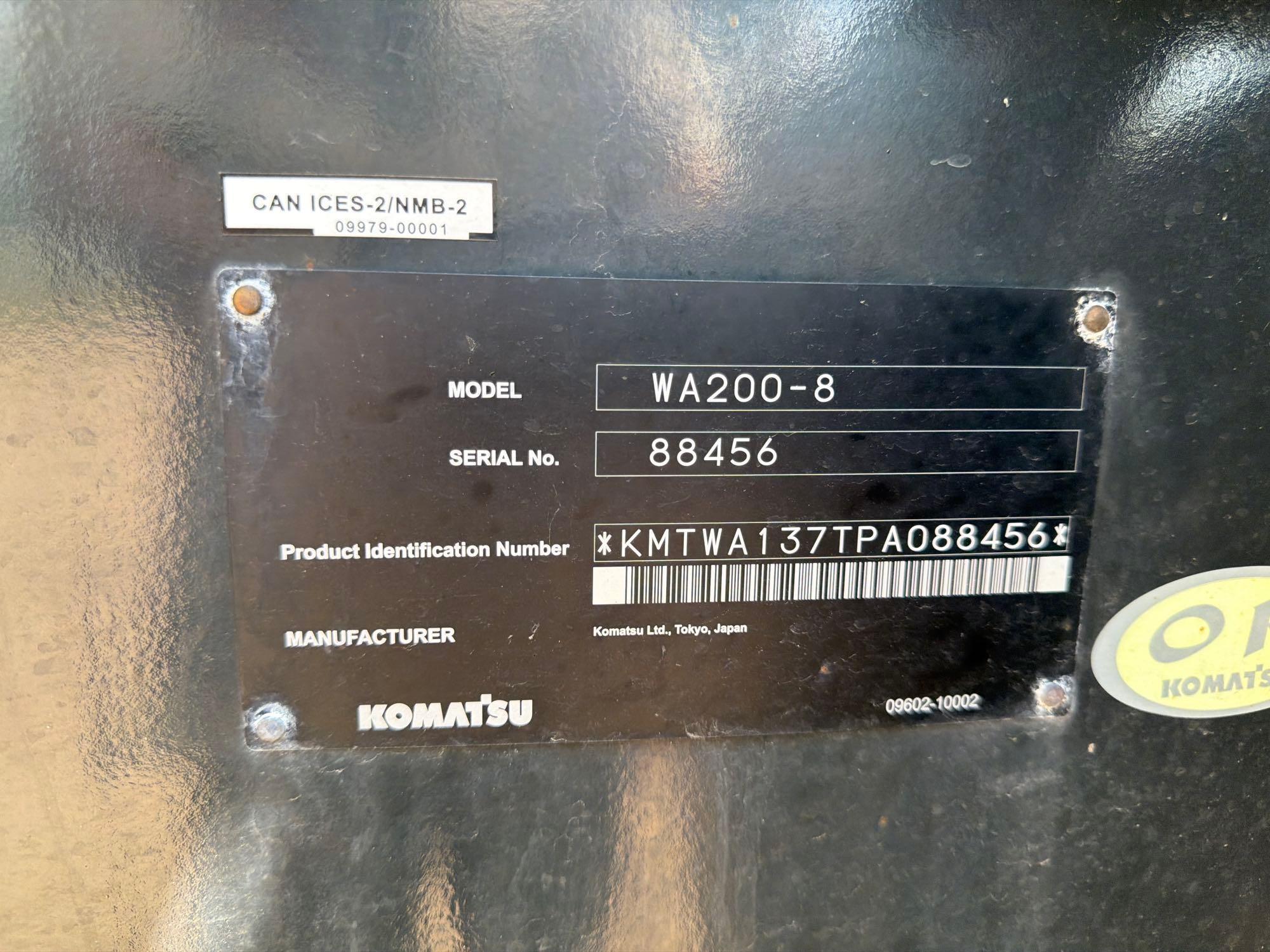 2024 Komatsu WA200