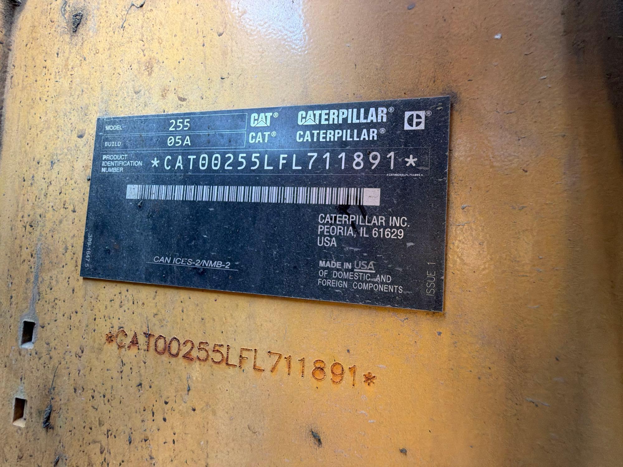 2025 Caterpillar 255