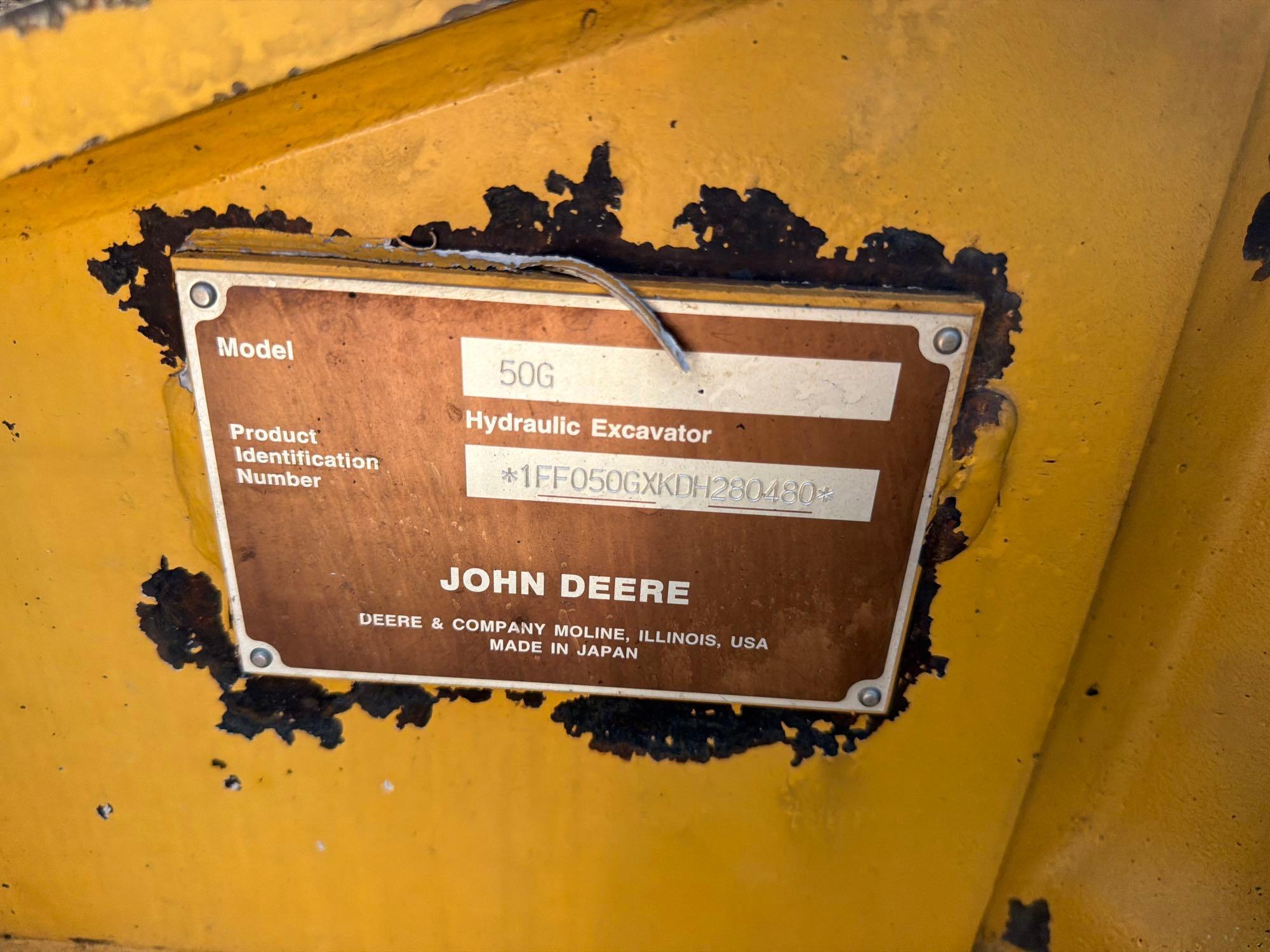 2013 John Deere 50G