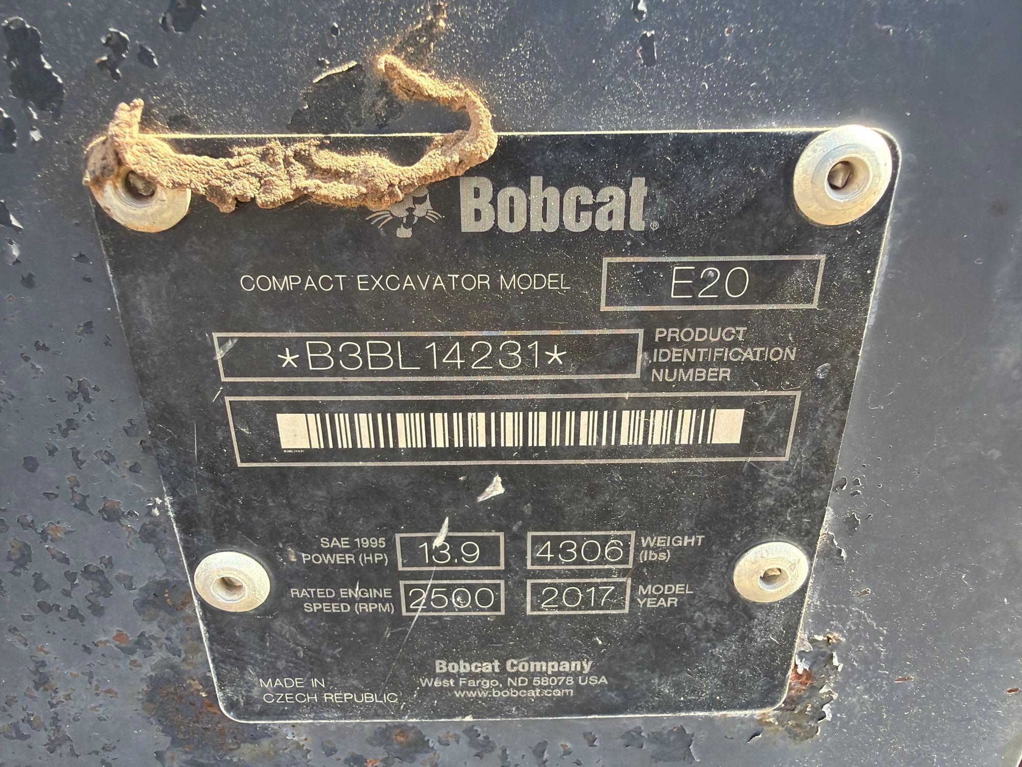 Bobcat E20