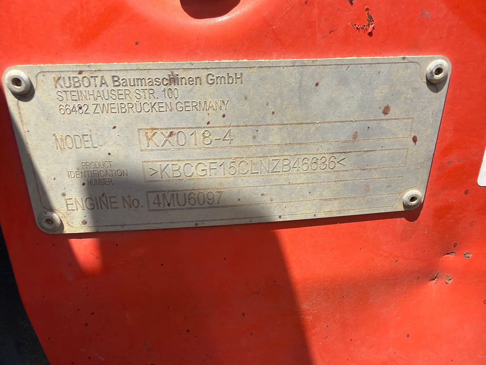 Kubota KX018-4