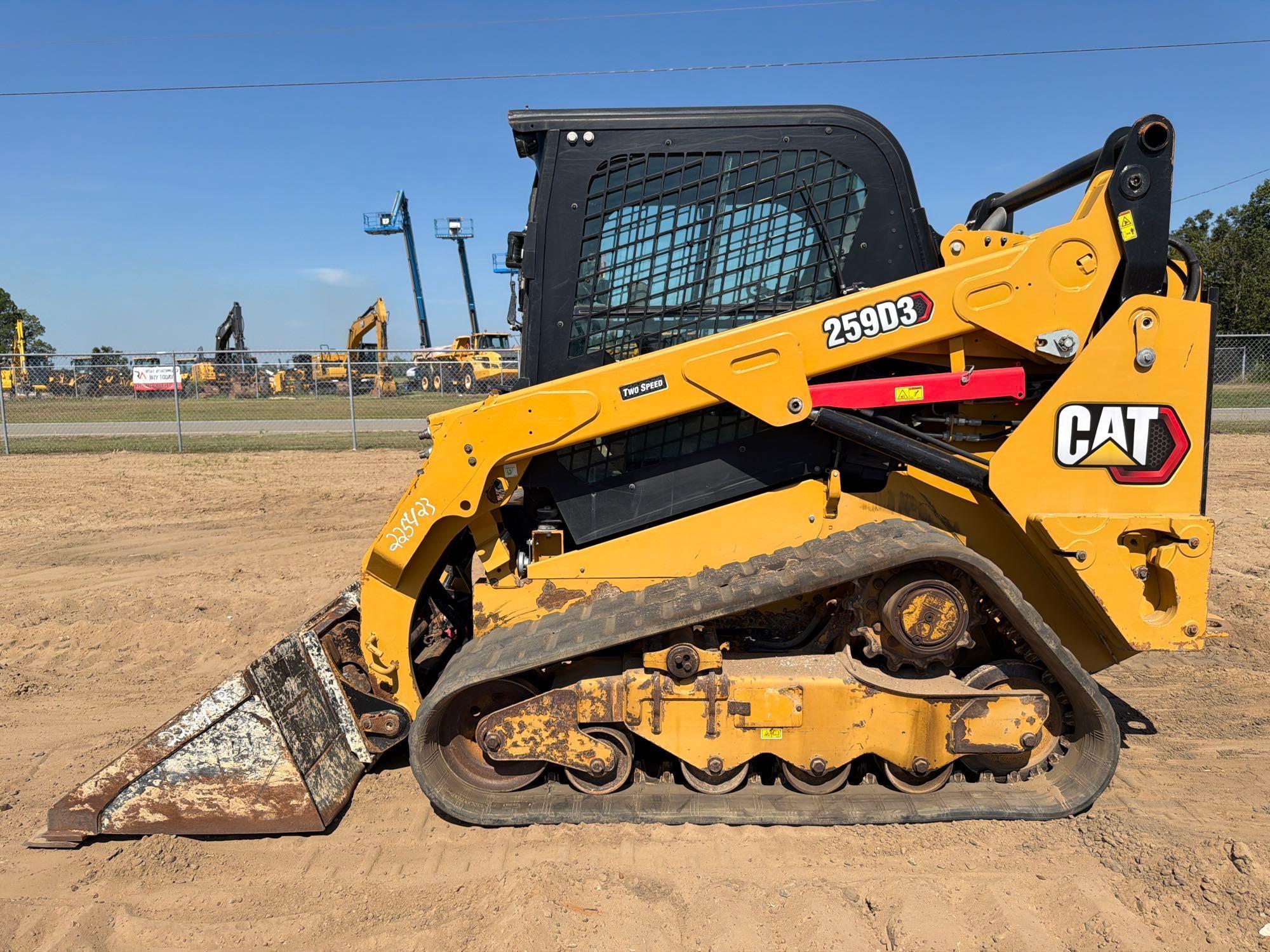 2022 CATERPILLAR 259D3 SKID STEER