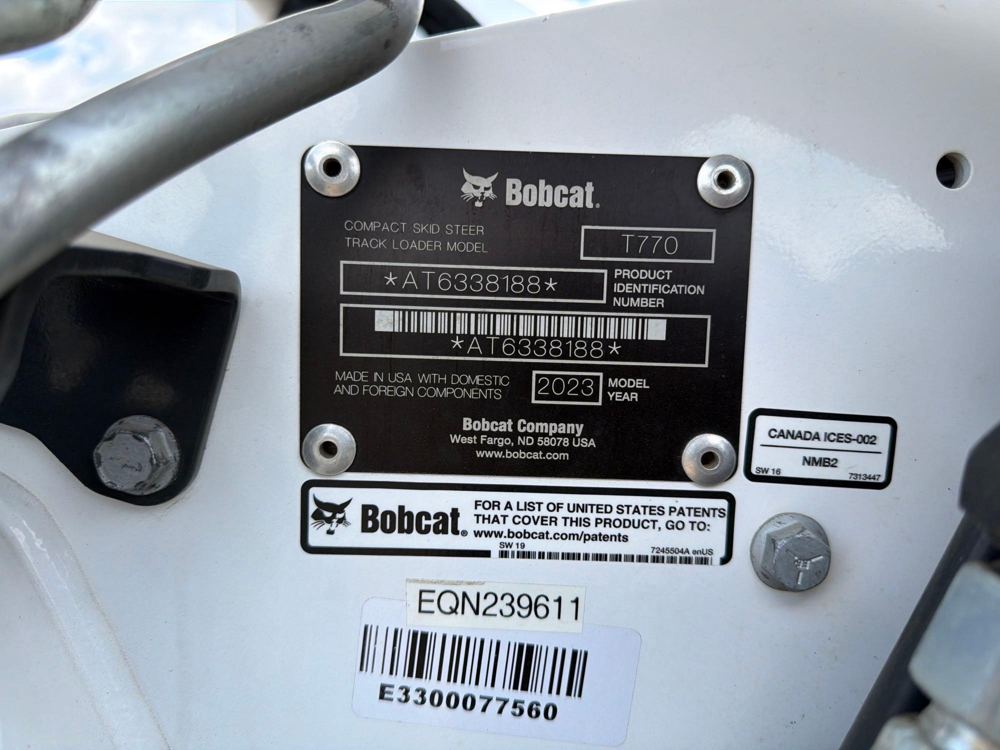 Bobcat T770