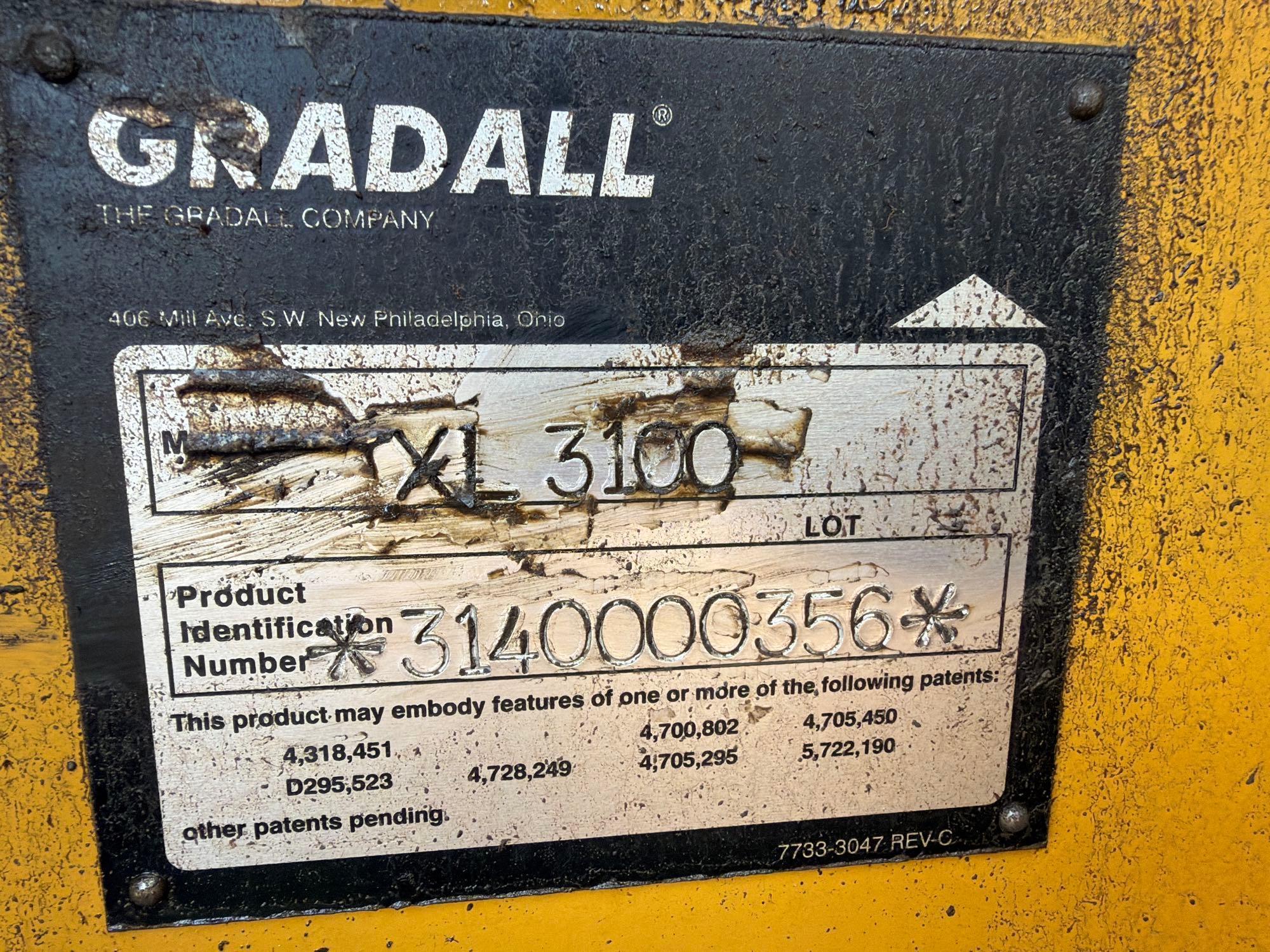 2014 Gradall 3100