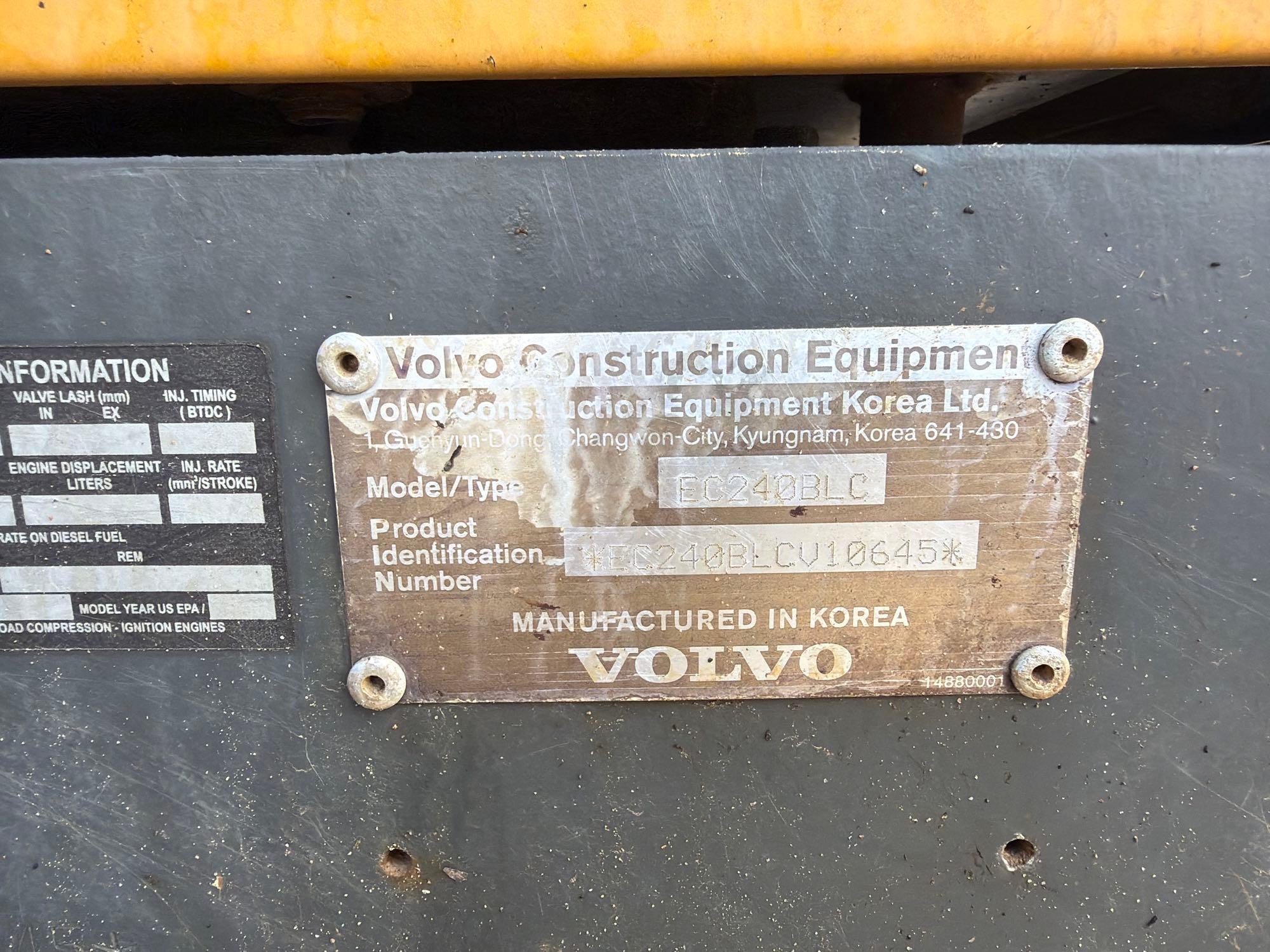 2003 Volvo EC240B LC