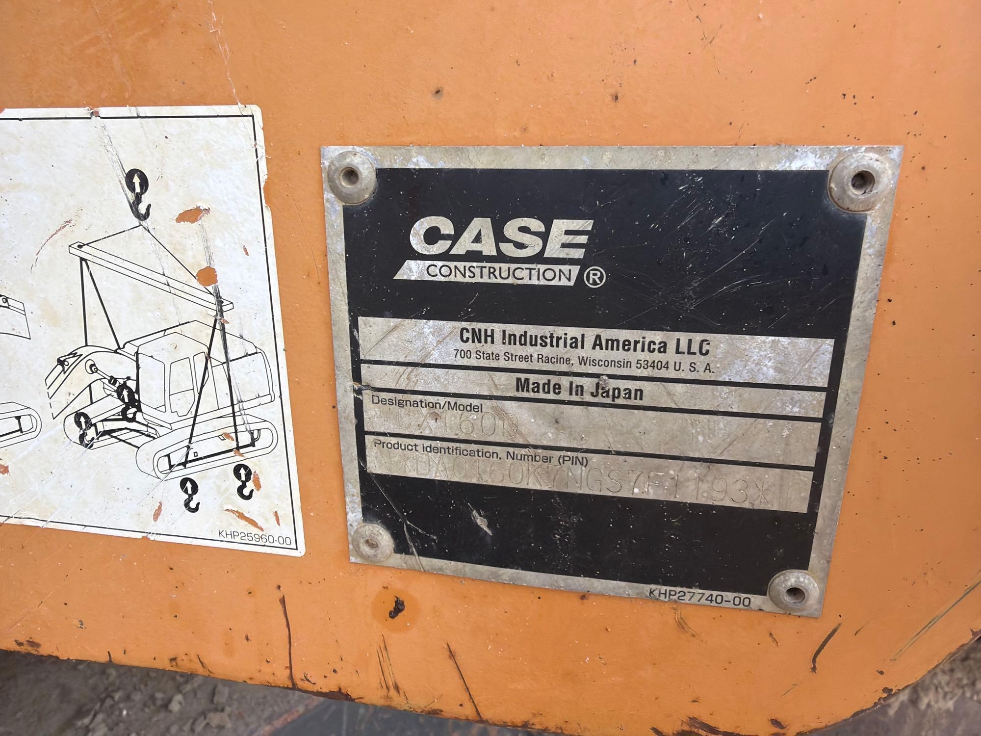 2017 Case CX160