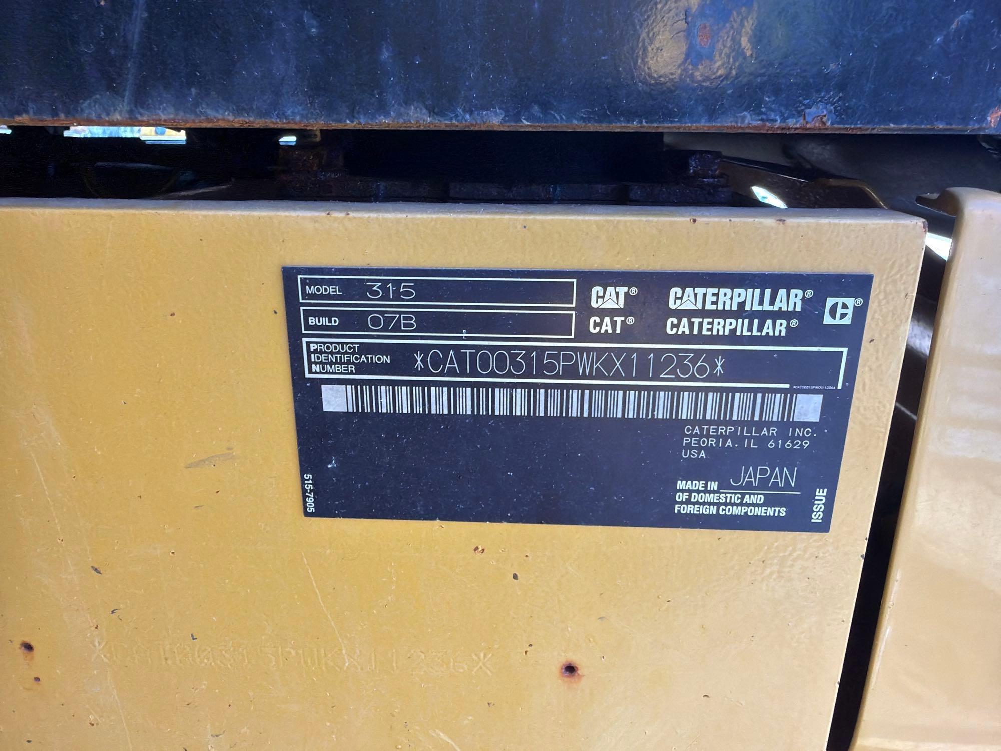 Caterpillar 315