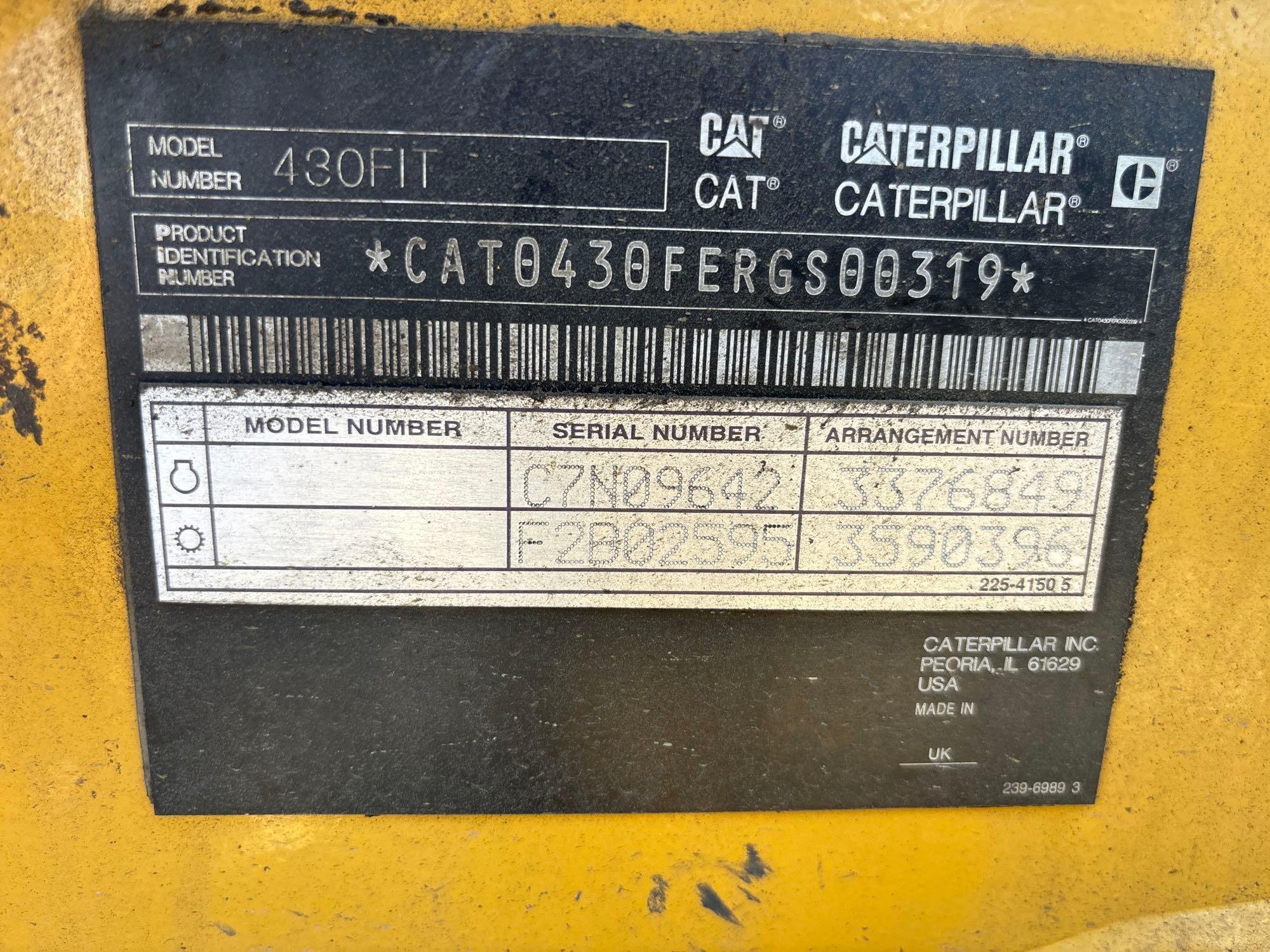 2013 Caterpillar 430F