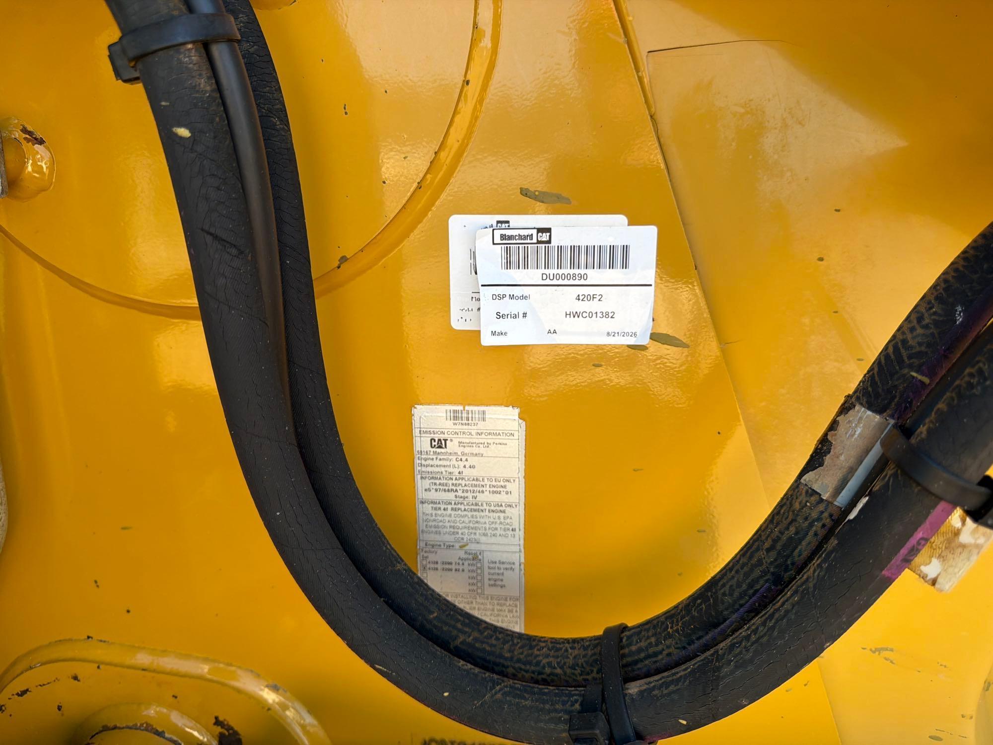 2016 Caterpillar 420F