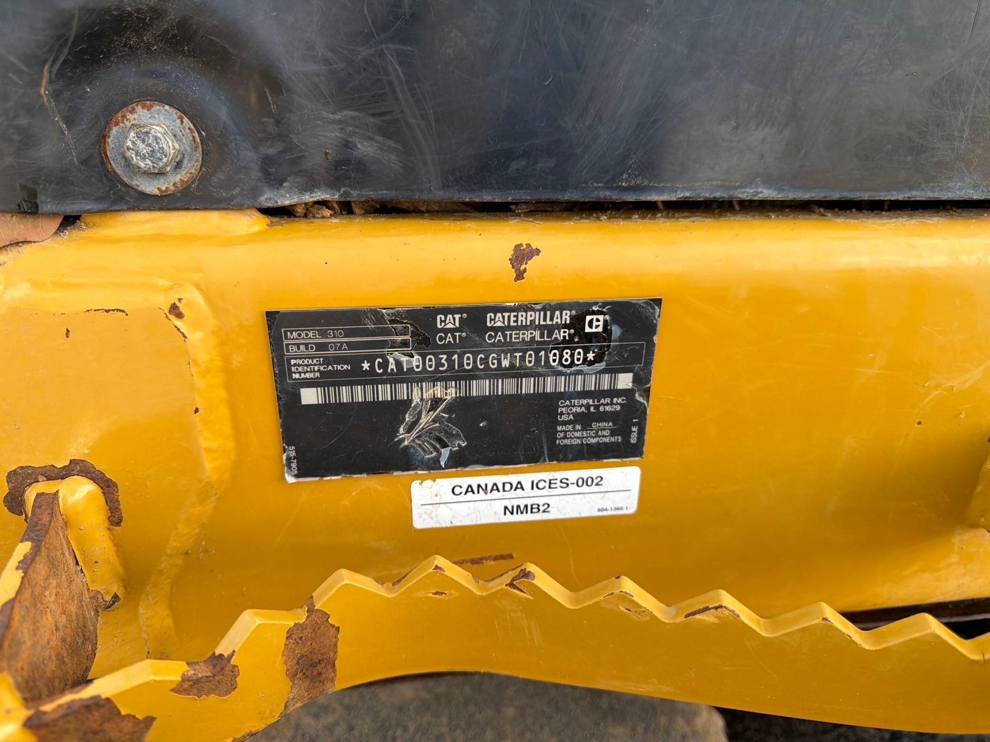 2020 Caterpillar 310