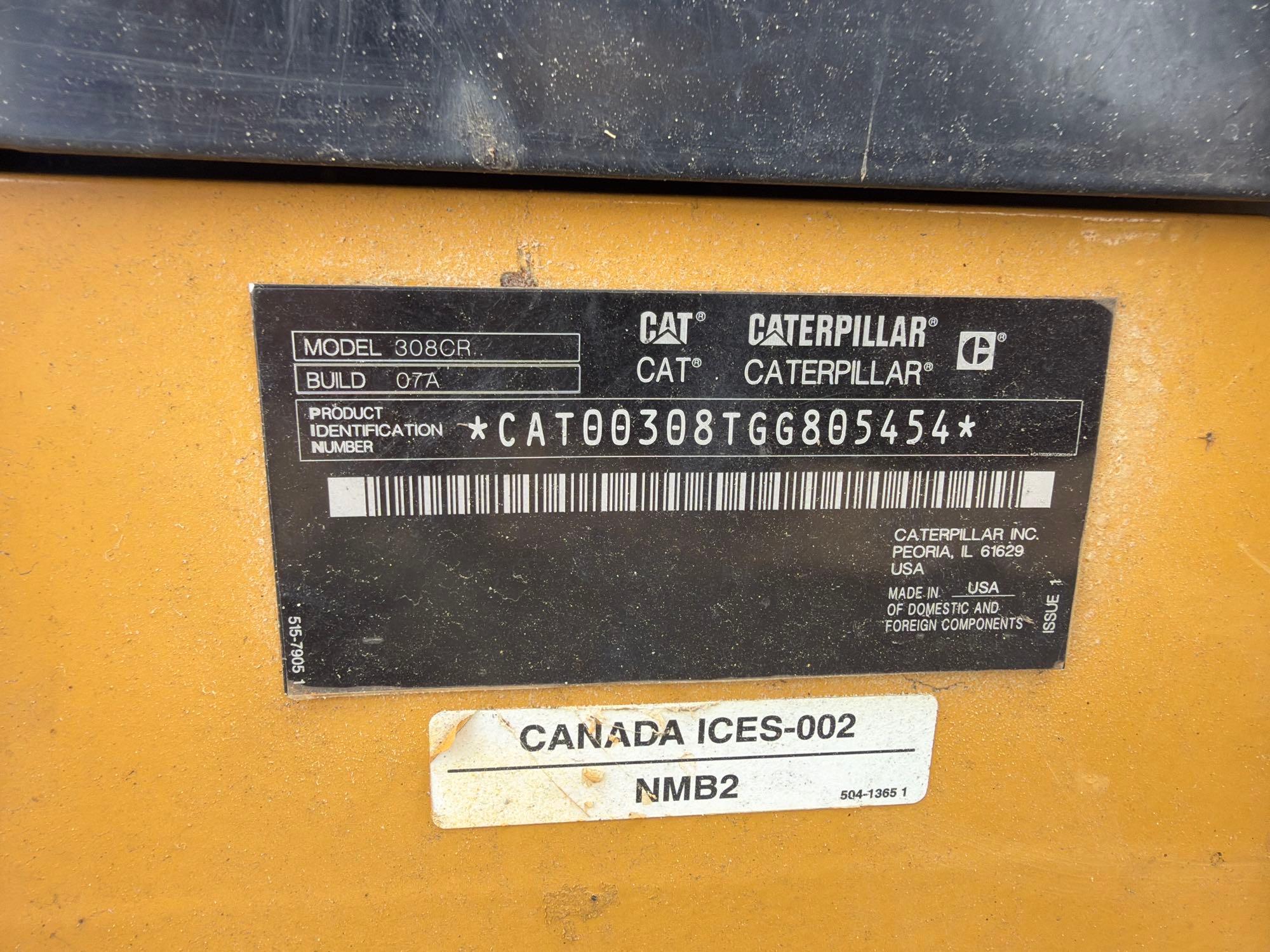 2022 Caterpillar 308