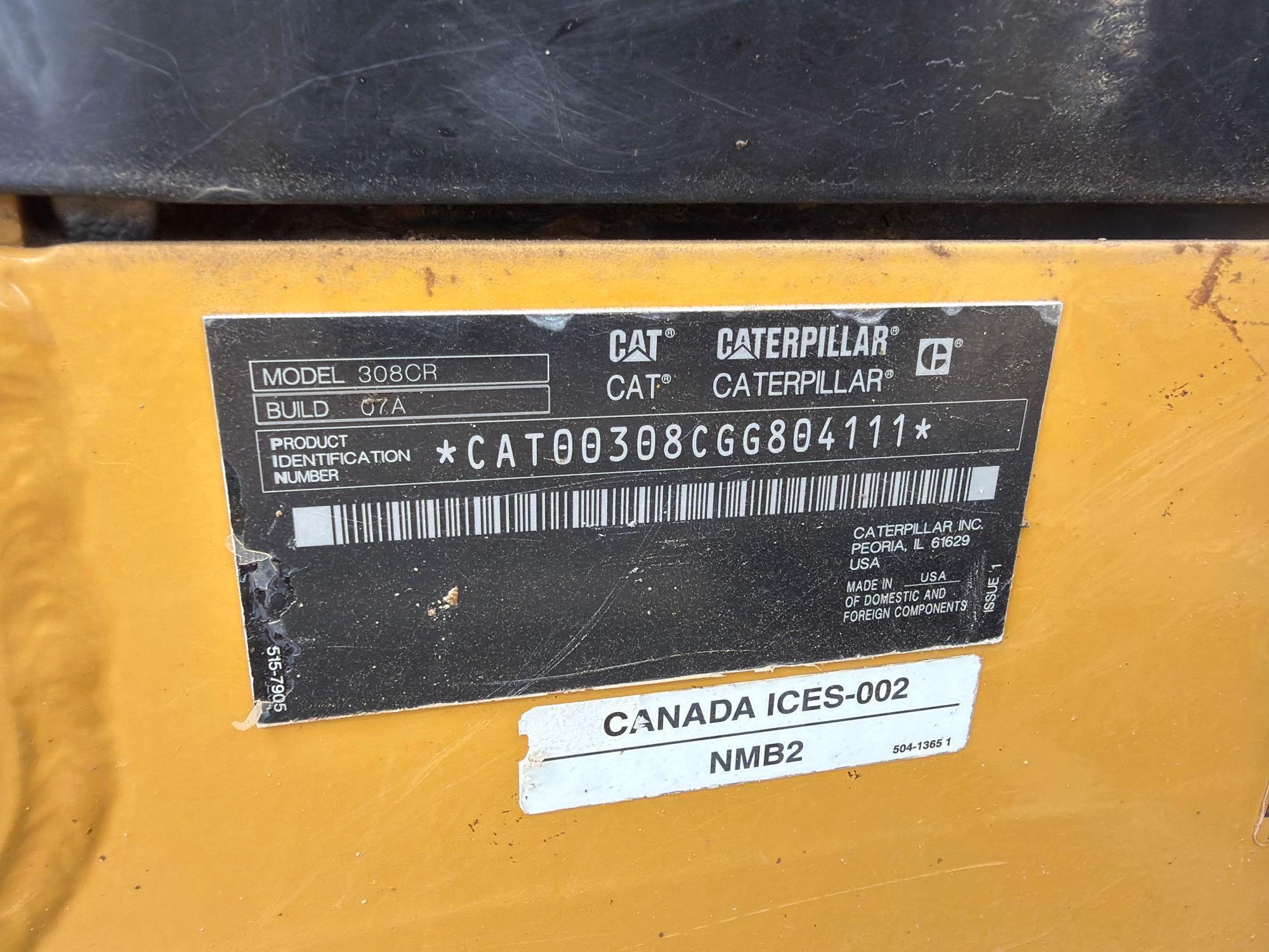 2021 Caterpillar 308