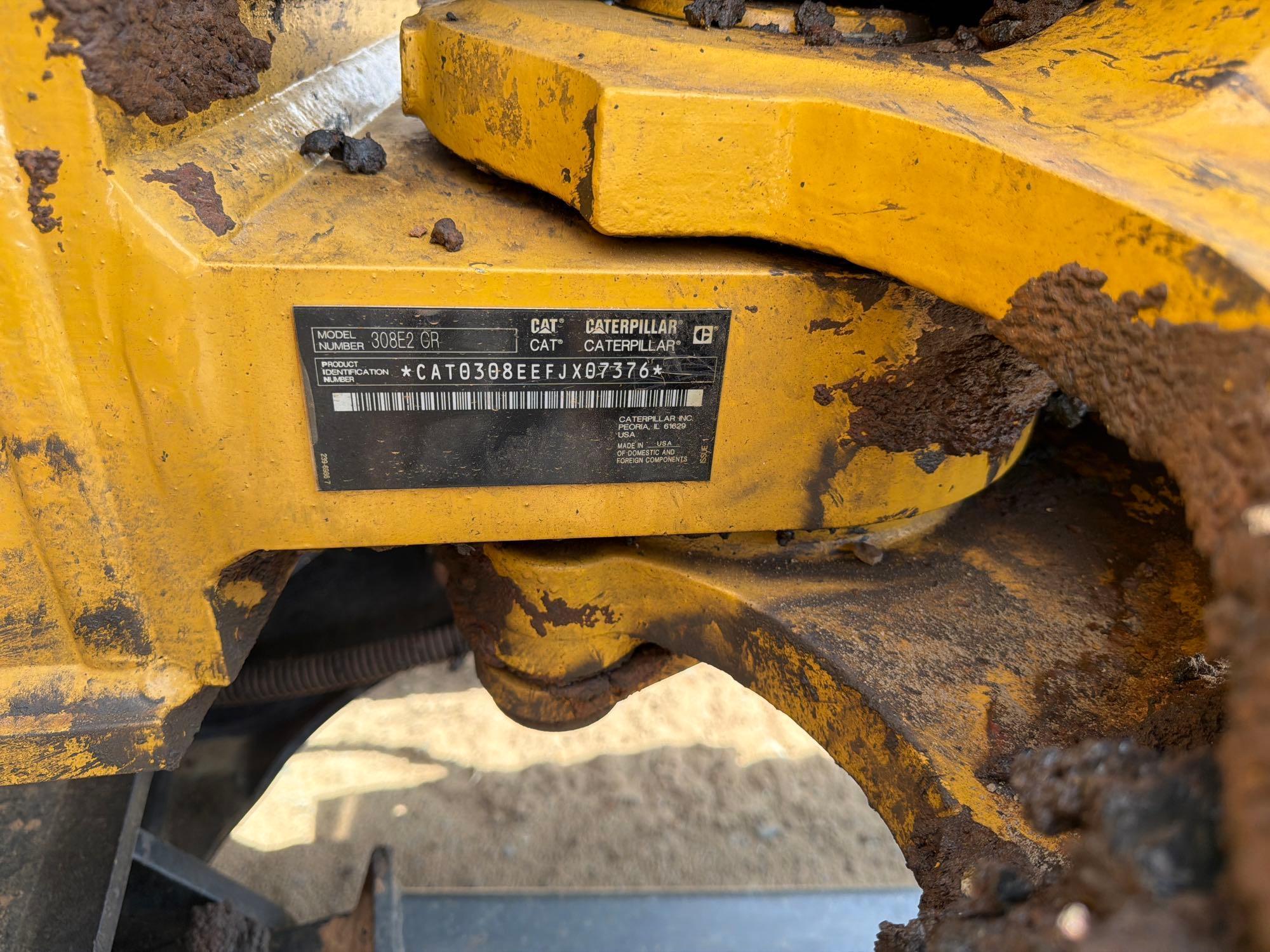 2017 Caterpillar 308E2 CR