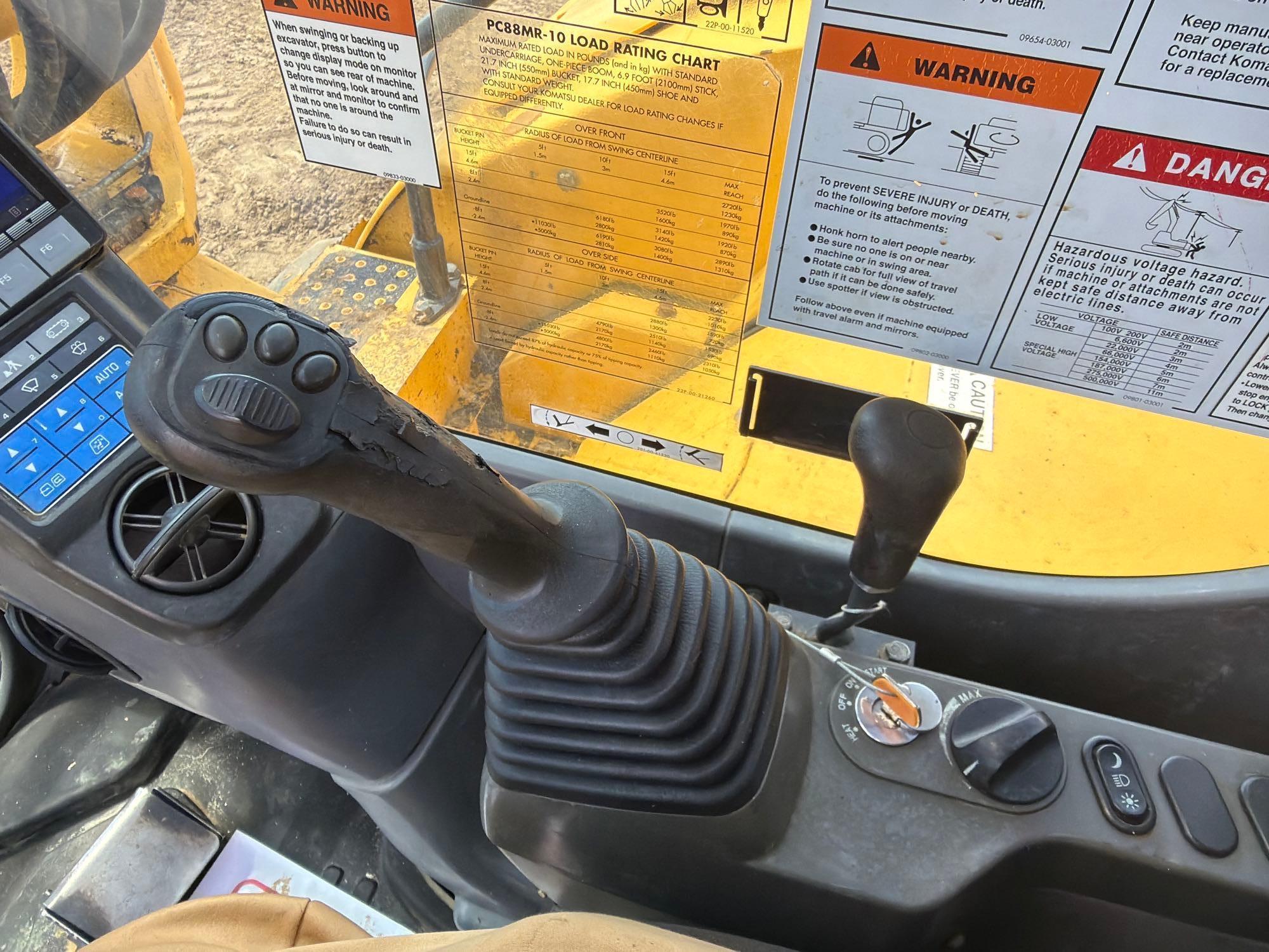 2014 Komatsu PC88MR