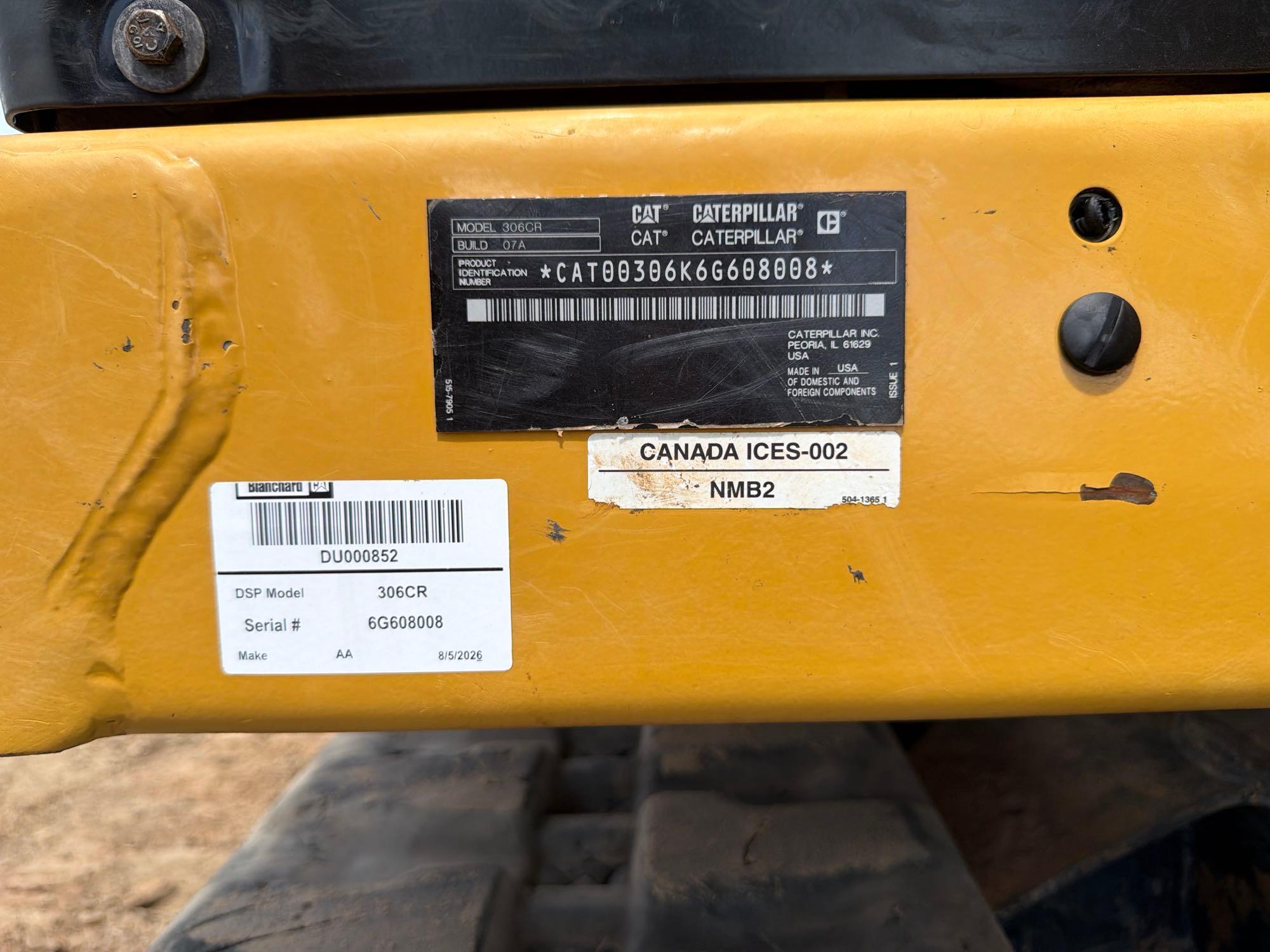 2023 Caterpillar 306