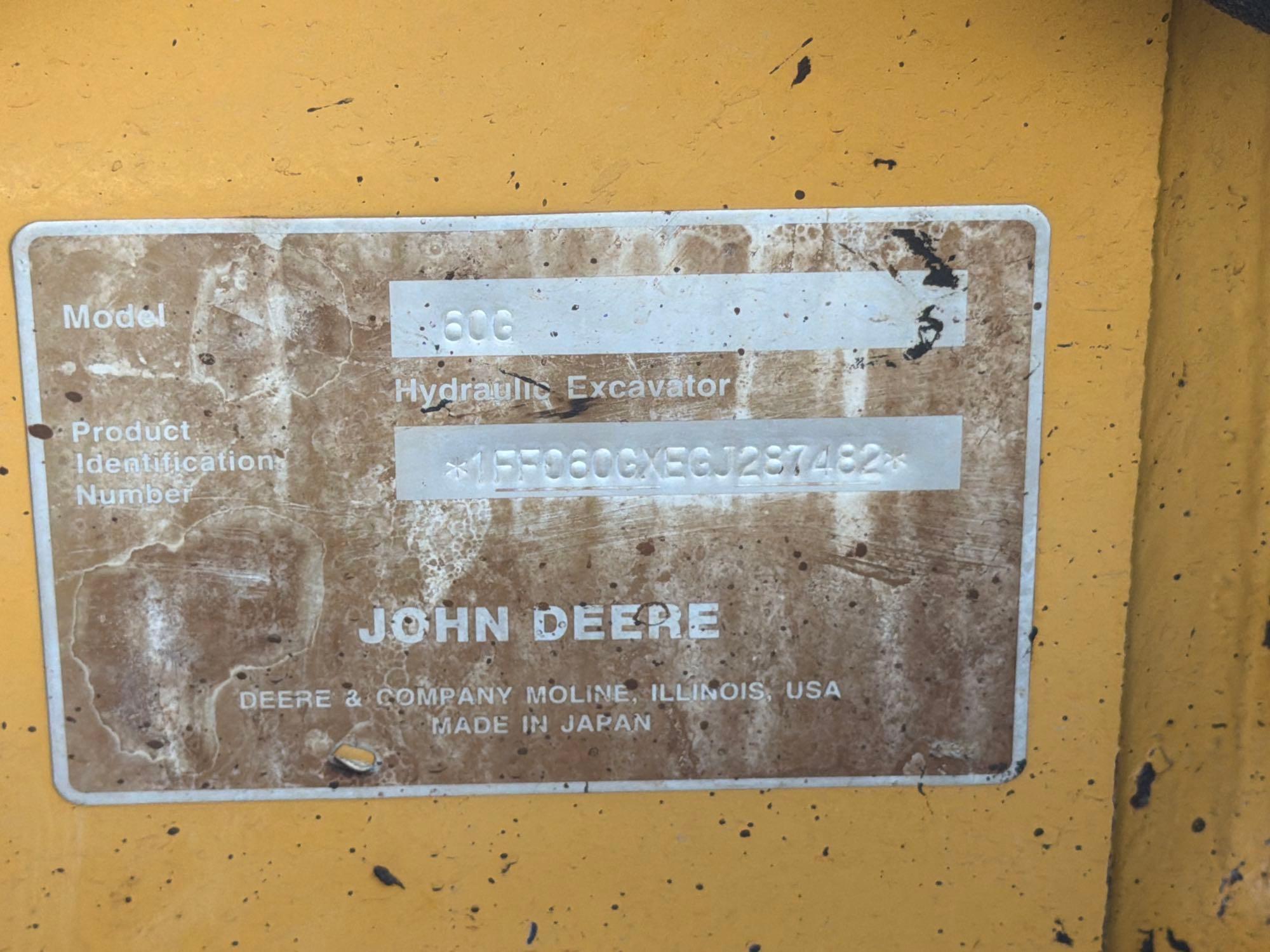 2016 John Deere 60G