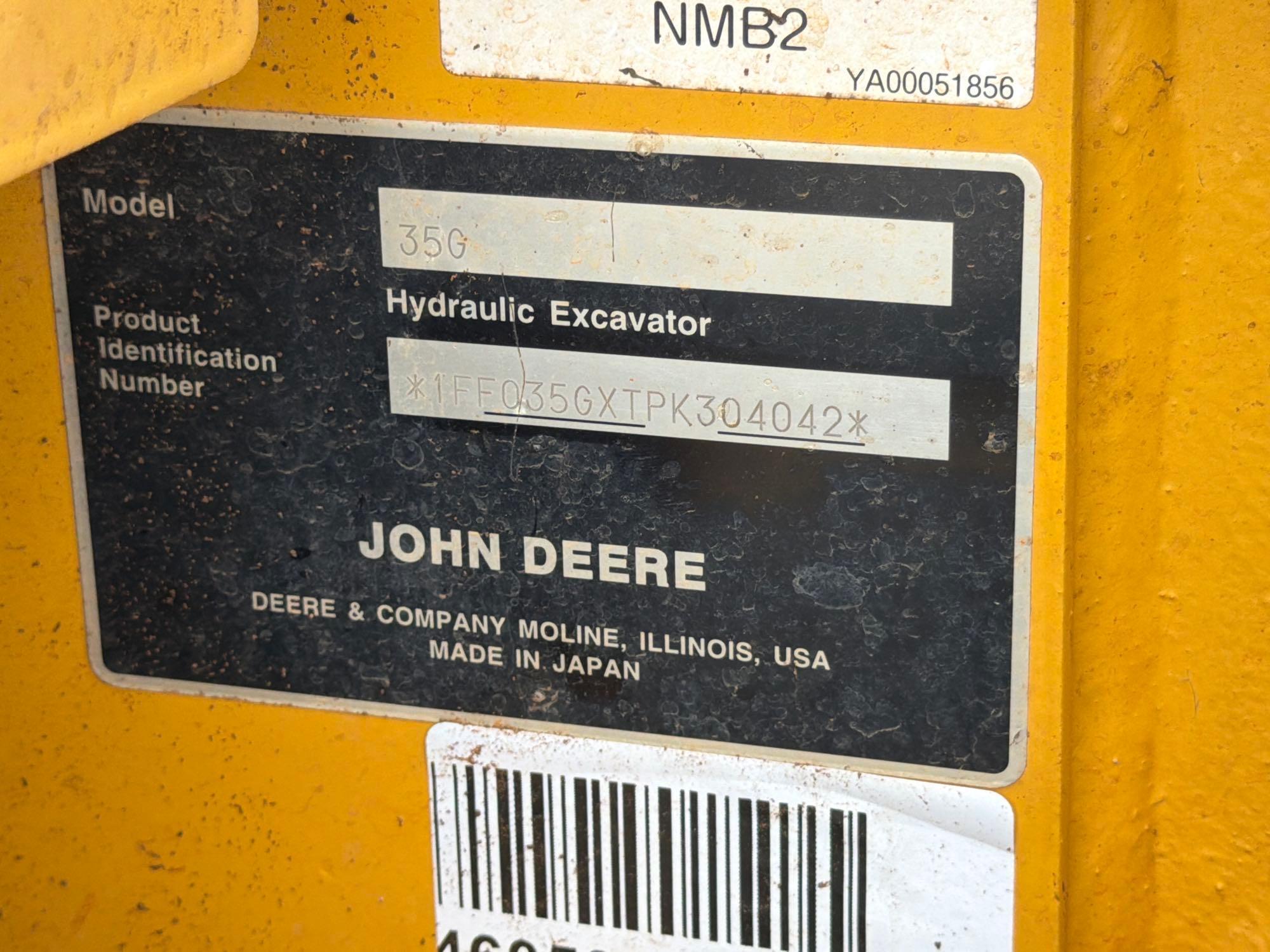2023 John Deere 35G